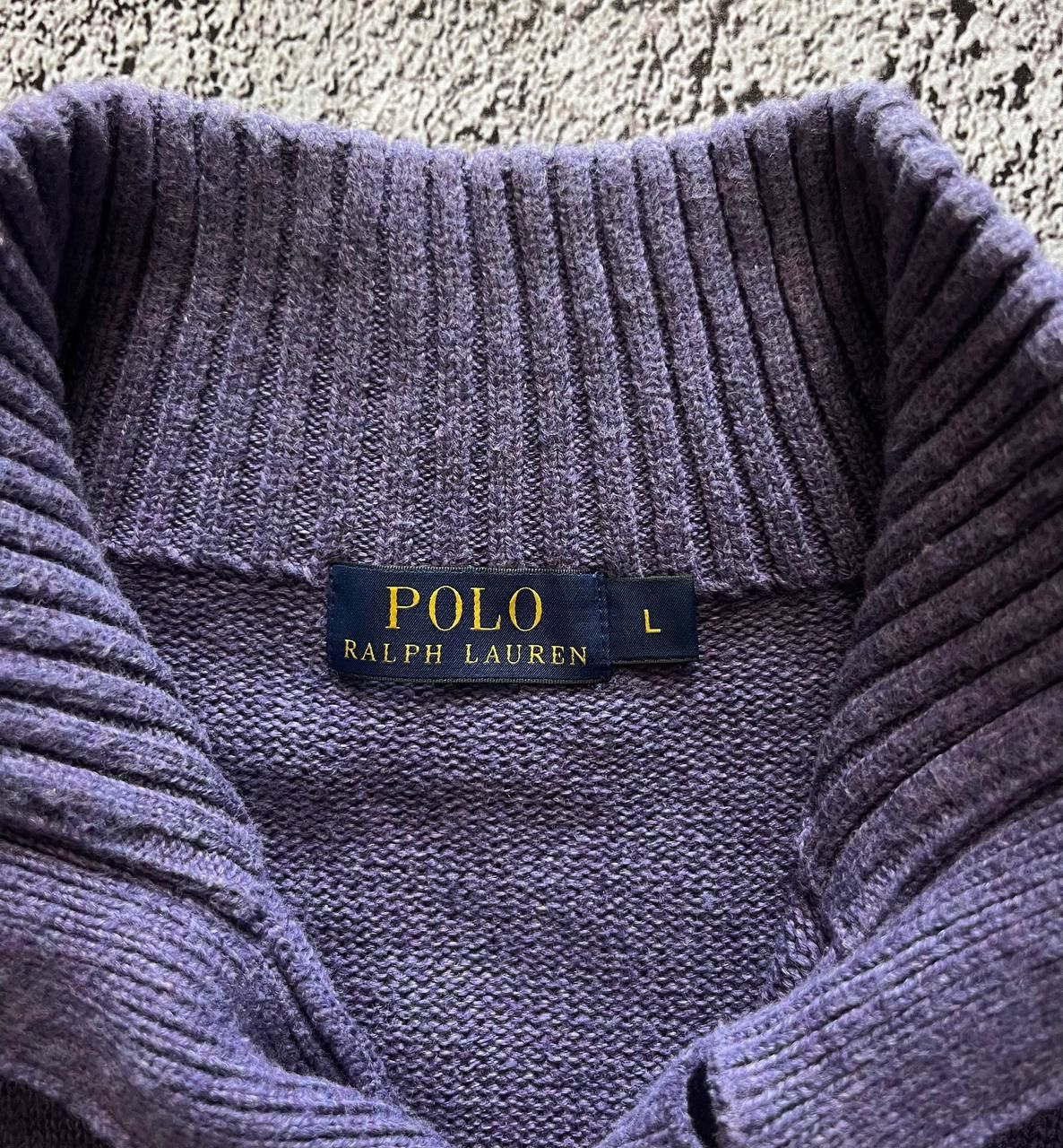 Ralph Lauren × Vintage Ralph Lauren Men's knit Turtleneck Slim Fil Jumper Sweater Size US L / EU 52-54 / 3 - 11 Thumbnail