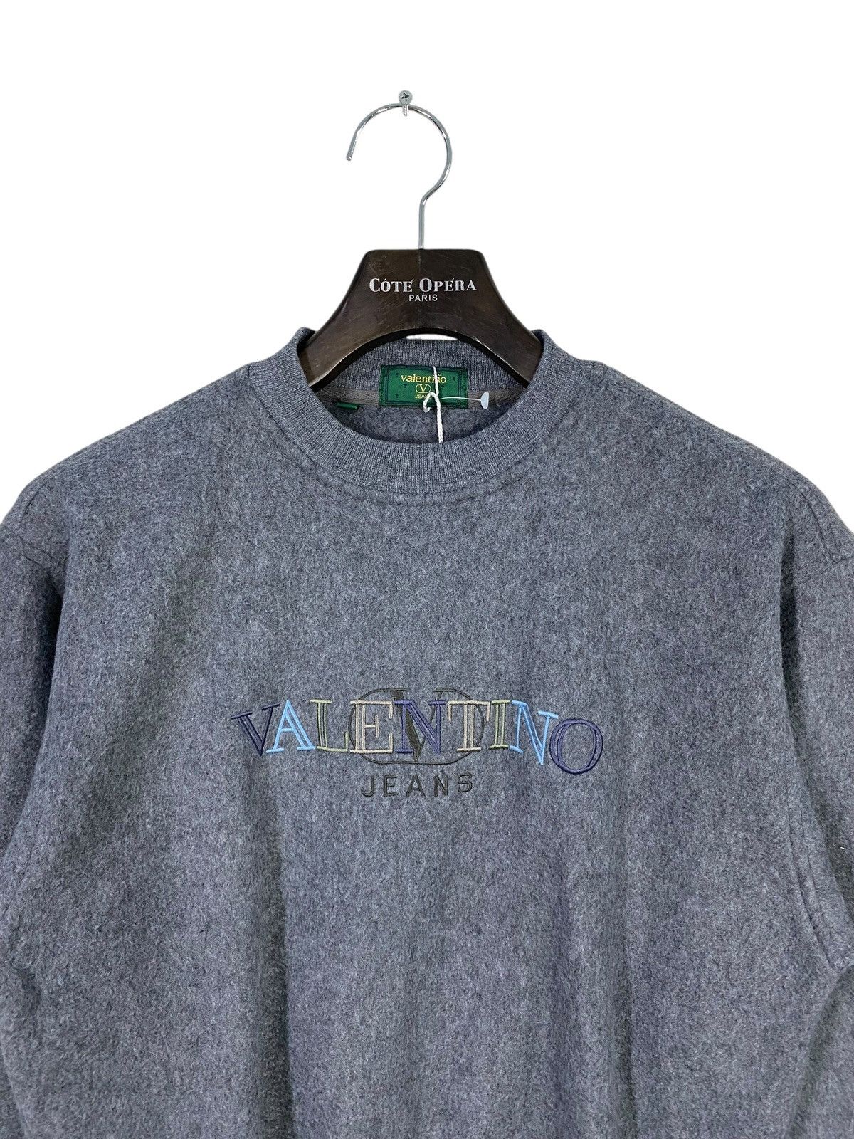 Valentino Vintage Nos valentino jeans spell out sweatshirt crewneck Size US M / EU 48-50 / 2 - 2 Thumbnail