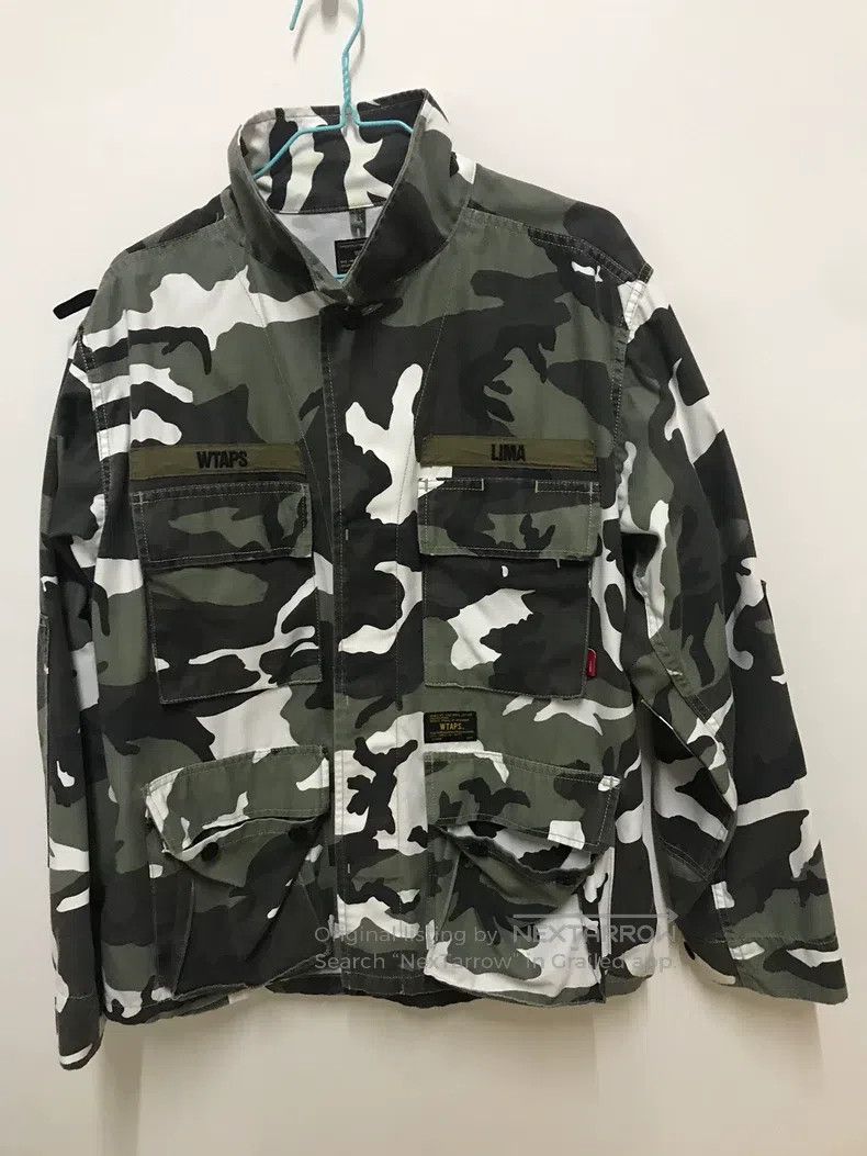 Wtaps Wtaps Snow camouflage four-pocket coat Size US L / EU 52-54 / 3 - 1 Thumbnail