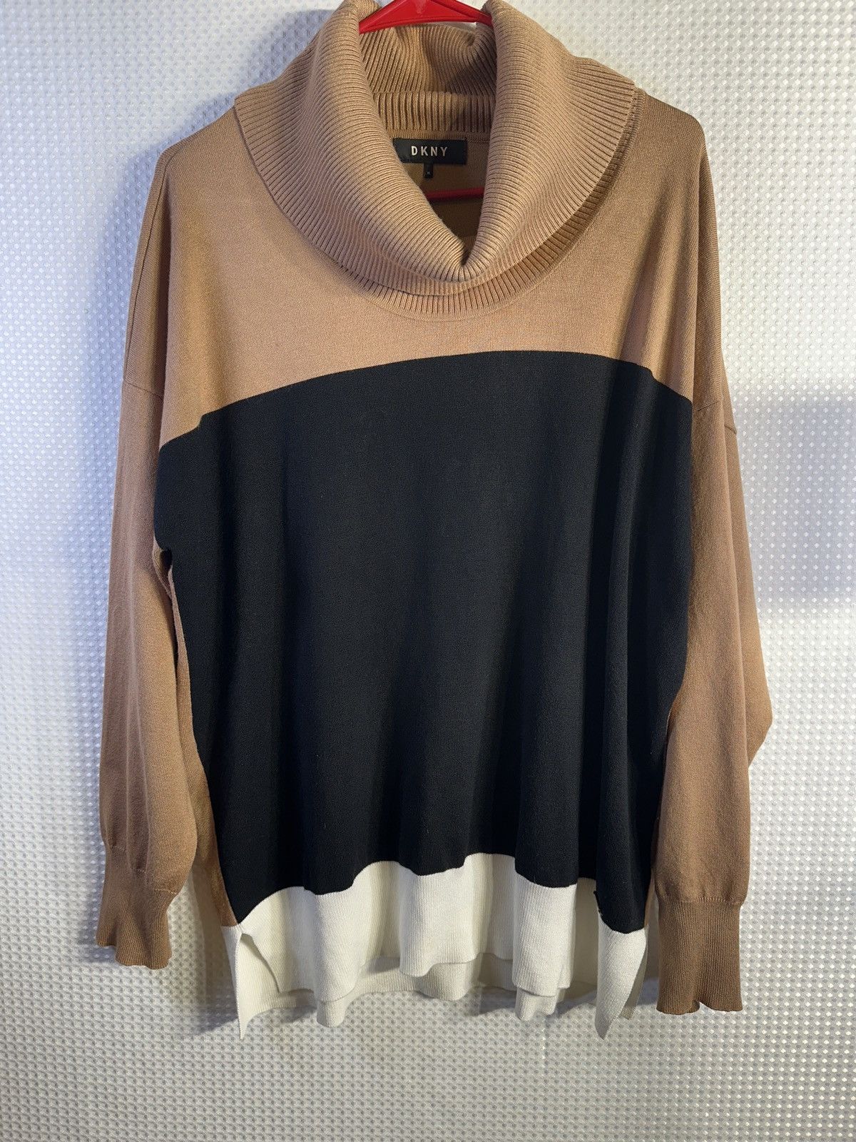 Donna Karan DKNY Pullover Turtleneck Sweater Size XL / US 12-14 / IT 48-50 - 3 Thumbnail
