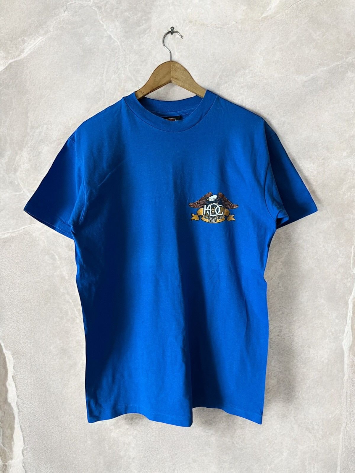 Band Tees × Harley Davidson × Vintage Harley Davidson 1992 OWNERS GROUP RARE tee T shirt vintage Size US L / EU 52-54 / 3 - 3 Thumbnail