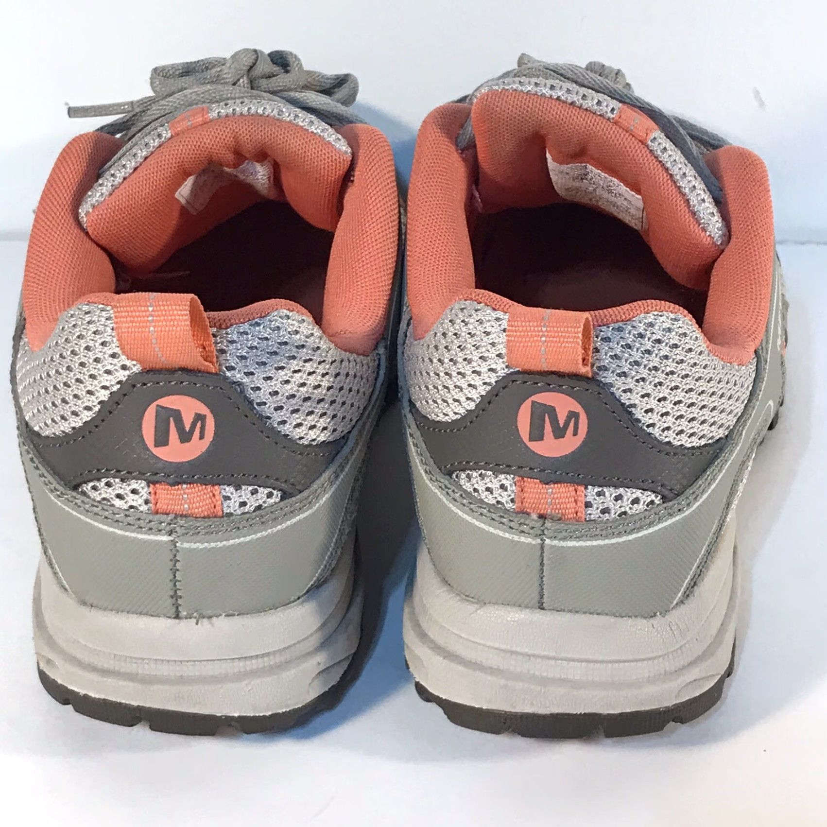 Merrell Merrell Performance Sneakers Women's Size 7.5 Aluminum/Coral Athletic Walking Hiking Size US 7.5 / IT 37.5 - 2 Thumbnail