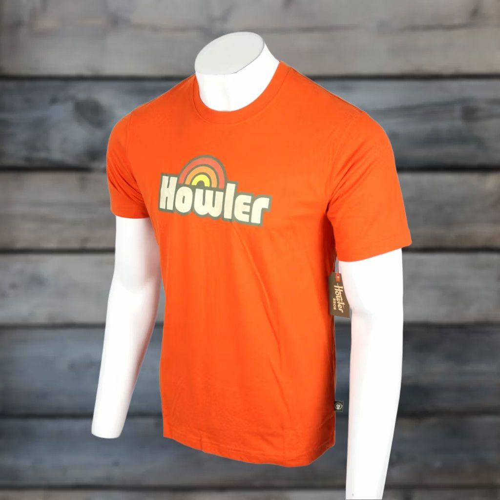 Howler Brothers Howler Bros Men's Select T Shirt Short Sleeve M Medium Rainbow Soda Orange Size US M / EU 48-50 / 2 - 1 Thumbnail
