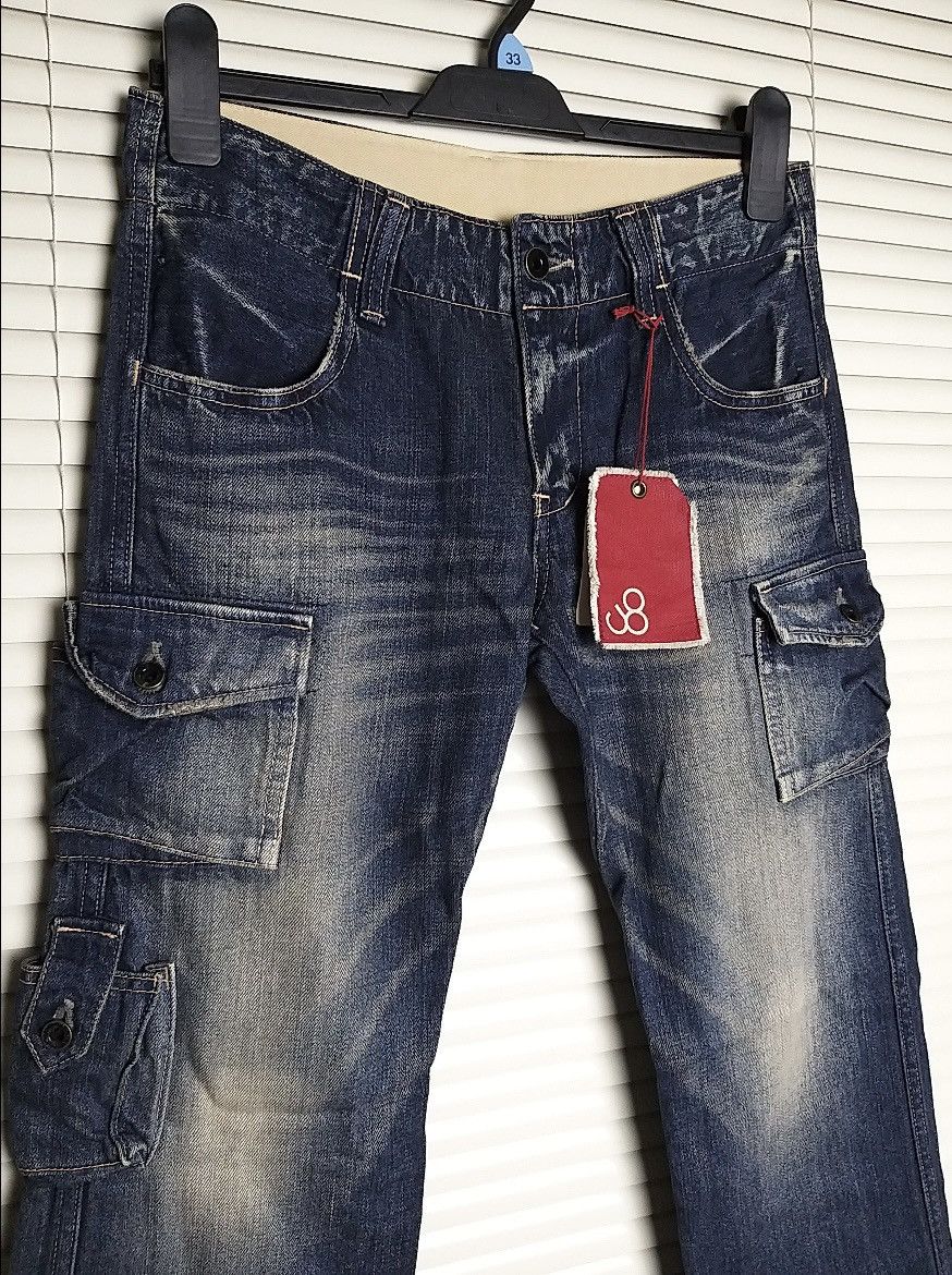 Johnbull NEW JAPANESE BRAND"JOHN BULL KOJIMA JAPAN"MULTIPOCKET JEANS Size US 29 - 1 Thumbnail