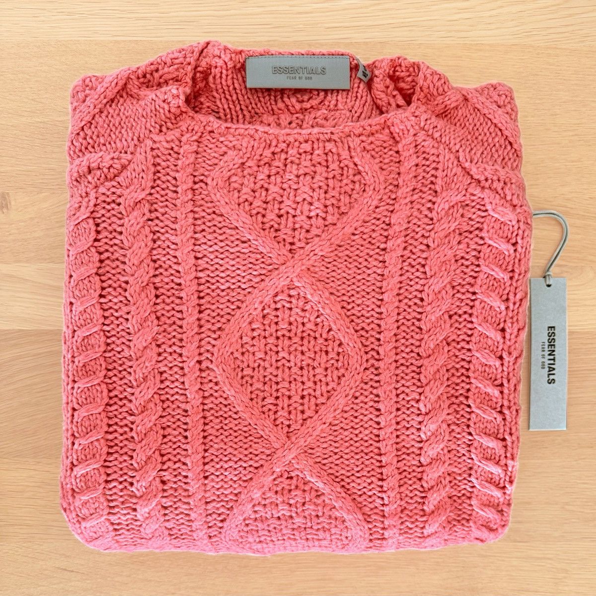 Essentials Fear of God Essentials CORAL Cable Knit S BNWT Size US S / EU 44-46 / 1 - 1 Thumbnail