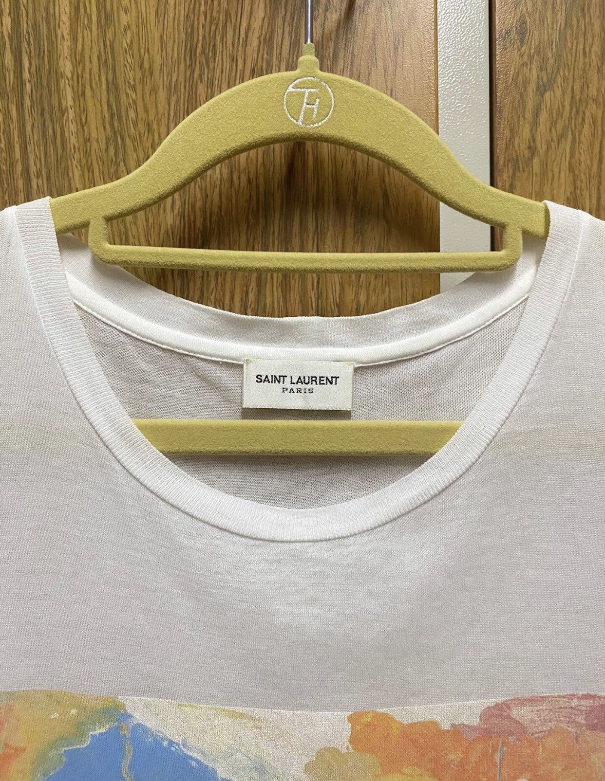 Saint Laurent Paris × Yves Saint Laurent Saint Laurent short sleeved T-shirt2412-Nextarrow Size US S / EU 44-46 / 1 - 5 Thumbnail