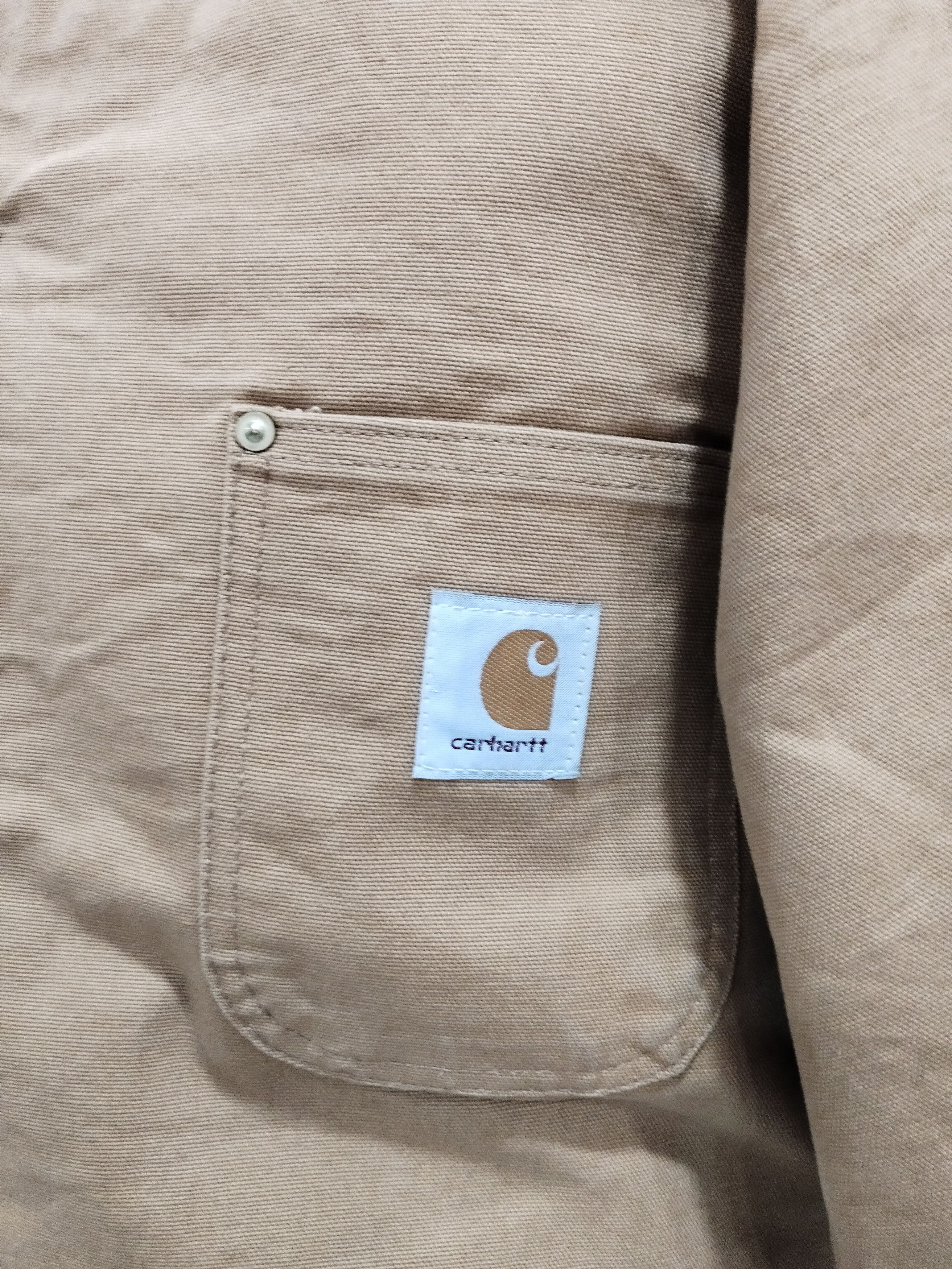 Carhartt × Carhartt Wip × Vintage Vintage Carhatt Detroit Blanket Denim Jacket Size US XL / EU 56 / 4 - 7 Thumbnail