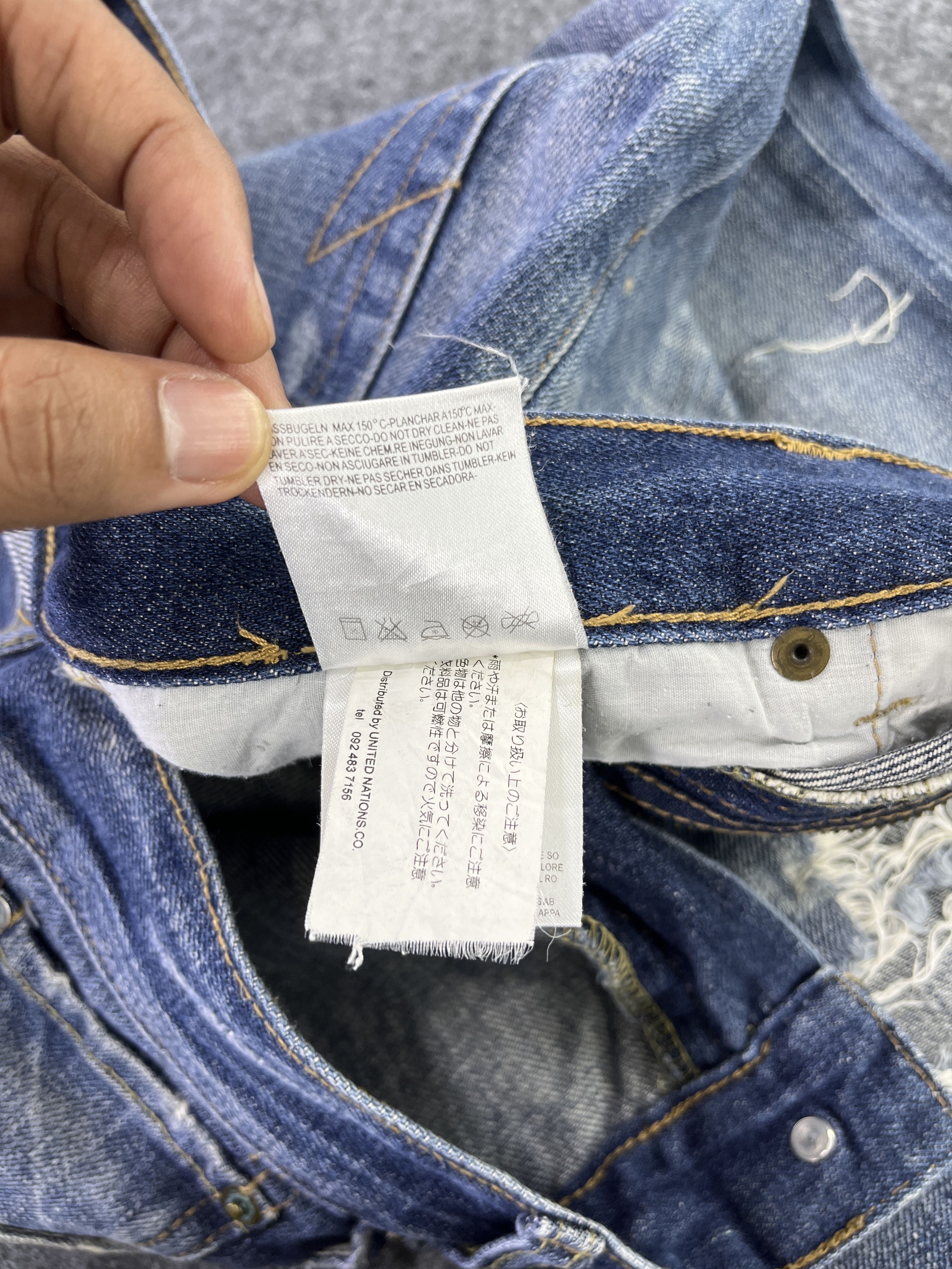 Japanese Brand Savignac 'de Denim Distressed Jeans - J956 Size US 34 / EU 50 - 11 Thumbnail