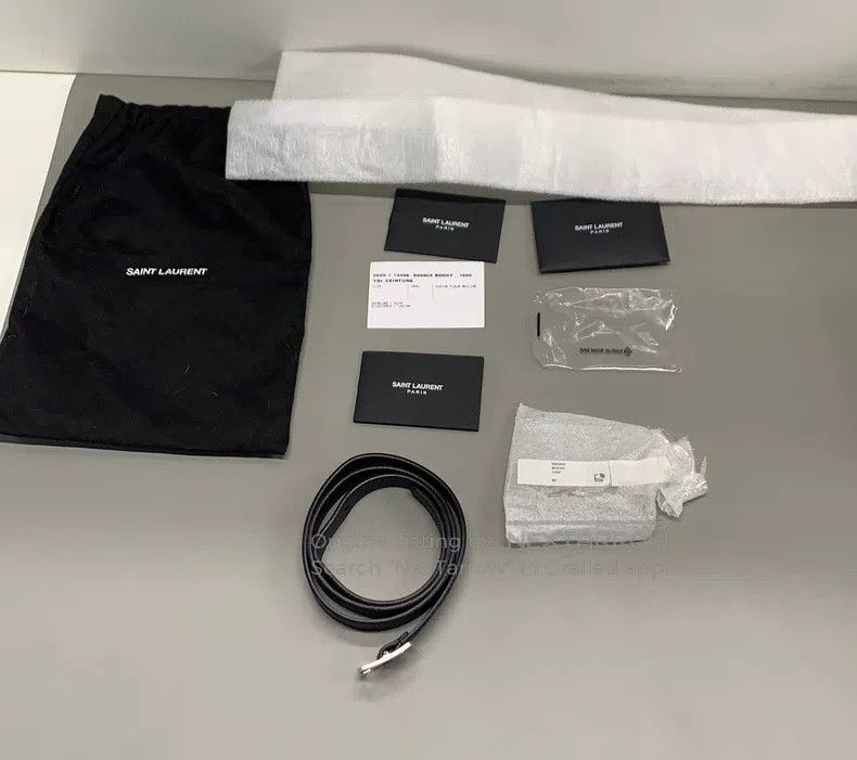 Saint Laurent Paris Saint Laurent Paris Women's basic style belt Size ONE SIZE - 4 Thumbnail