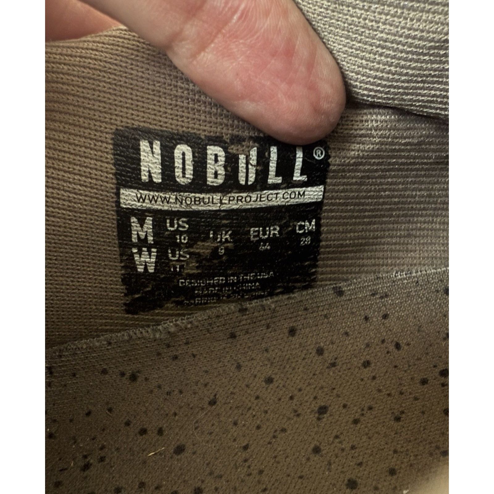 Other NoBull Superfabric Taupe Crossfit Training Gym Sneakers Size US 10 / IT 40 - 6 Thumbnail