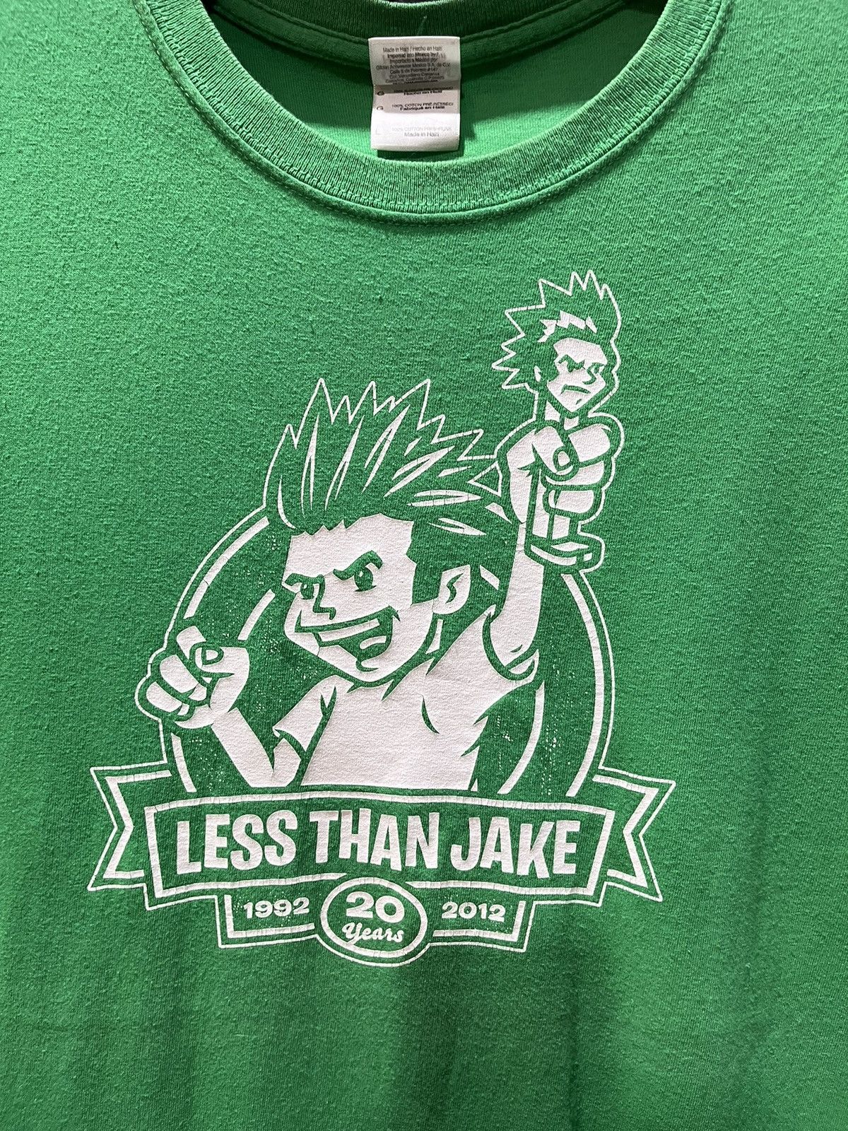 Band Tees Less Than Jake Ska Punk Skate Rock Band Tee 20yrs Size US L / EU 52-54 / 3 - 3 Thumbnail