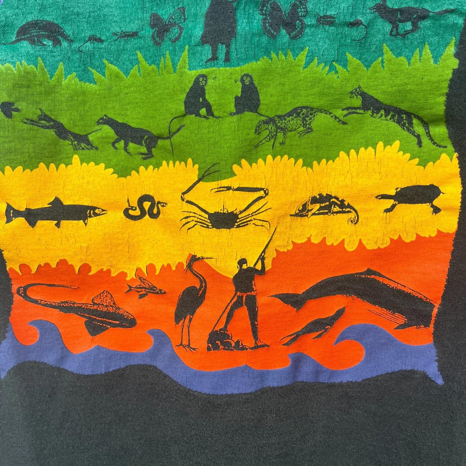 Patagonia Vintage 90s Patagonia Animal Kingdom Shirt Medium Size US M / EU 48-50 / 2 - 6 Thumbnail