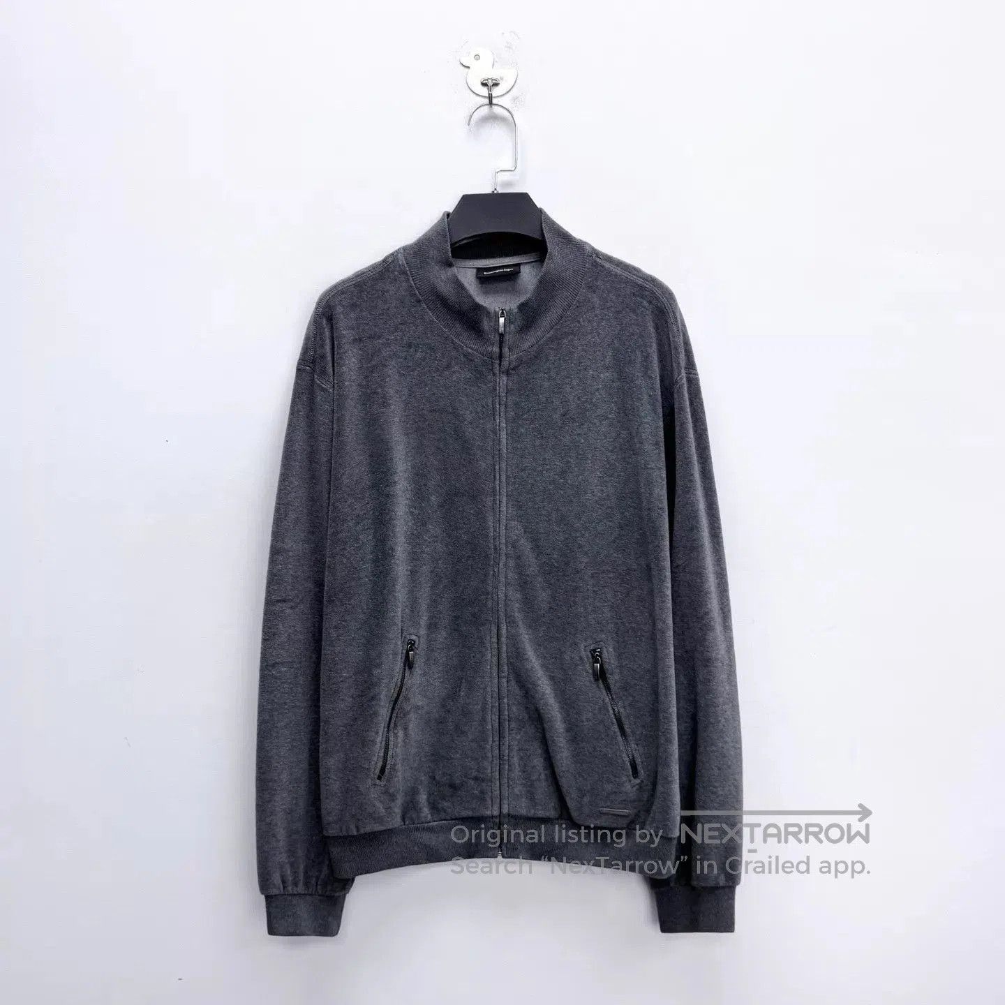 Ermenegildo Zegna Gray Zip. Size US L / EU 52-54 / 3 - 1 Thumbnail
