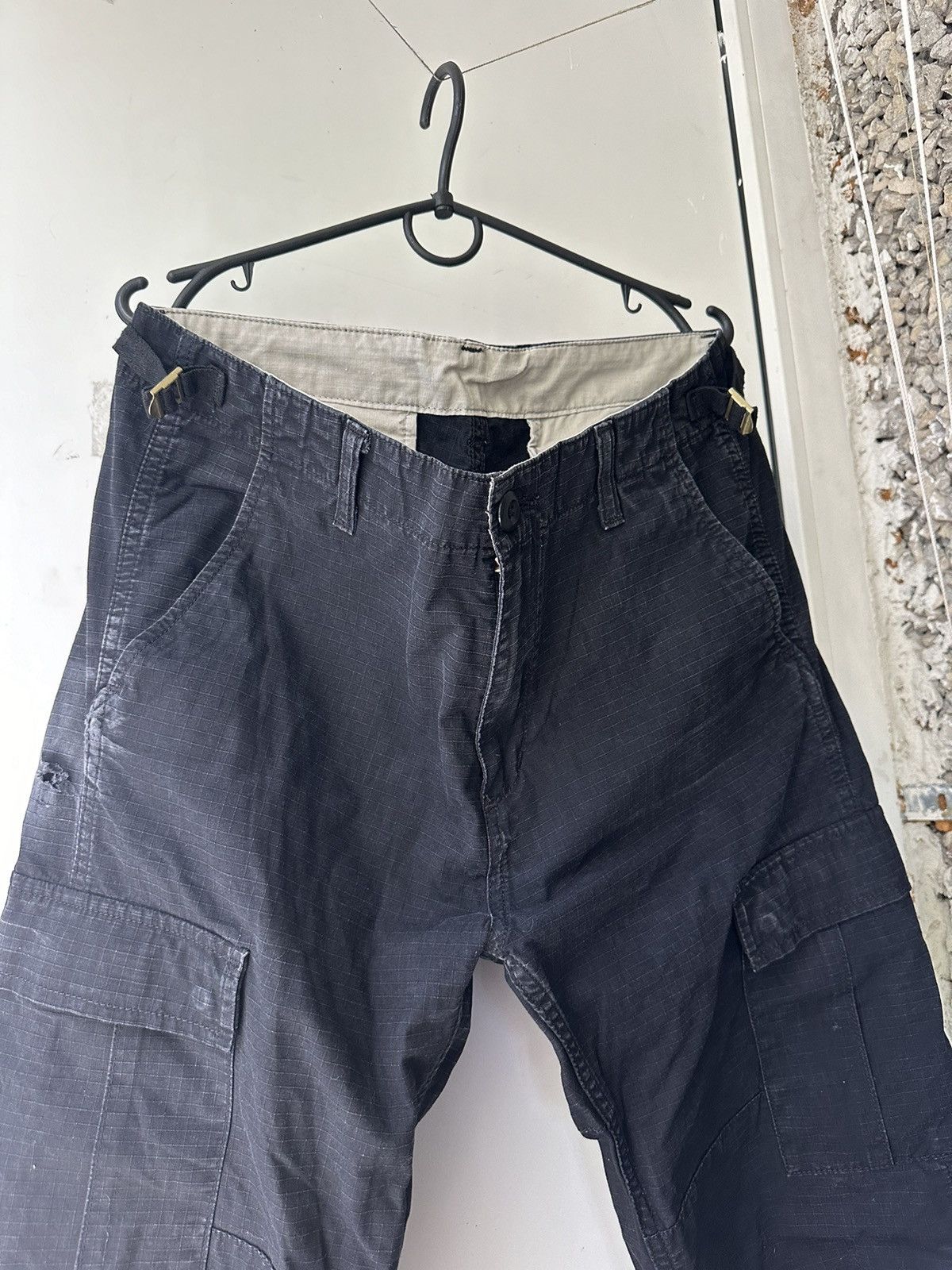 Carhartt Carhartt aviation Cargo Pants Destroyed Workwear Work Size US 31 - 4 Thumbnail