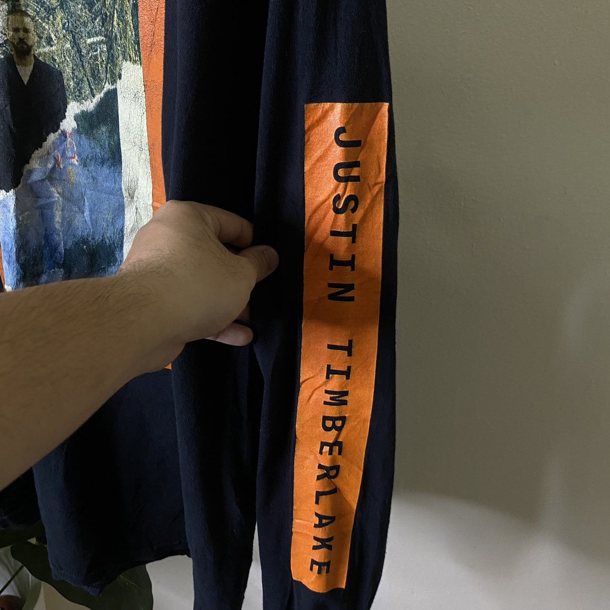 Band Tees 2018 Justin Timberlake Man In The Woods Album Promo LS Tee Size US L / EU 52-54 / 3 - 4 Thumbnail