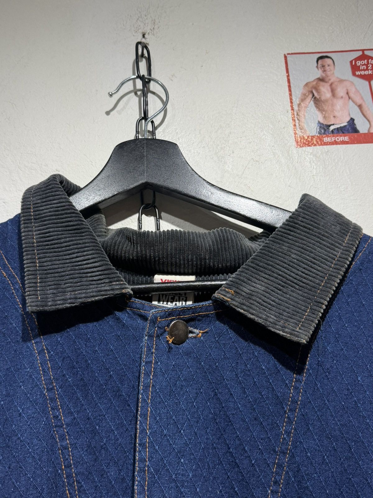 Vision Streetwear Vintage 80s Vision Streetwear Chore denim jacket Size US XXL / EU 58 / 5 - 5 Thumbnail
