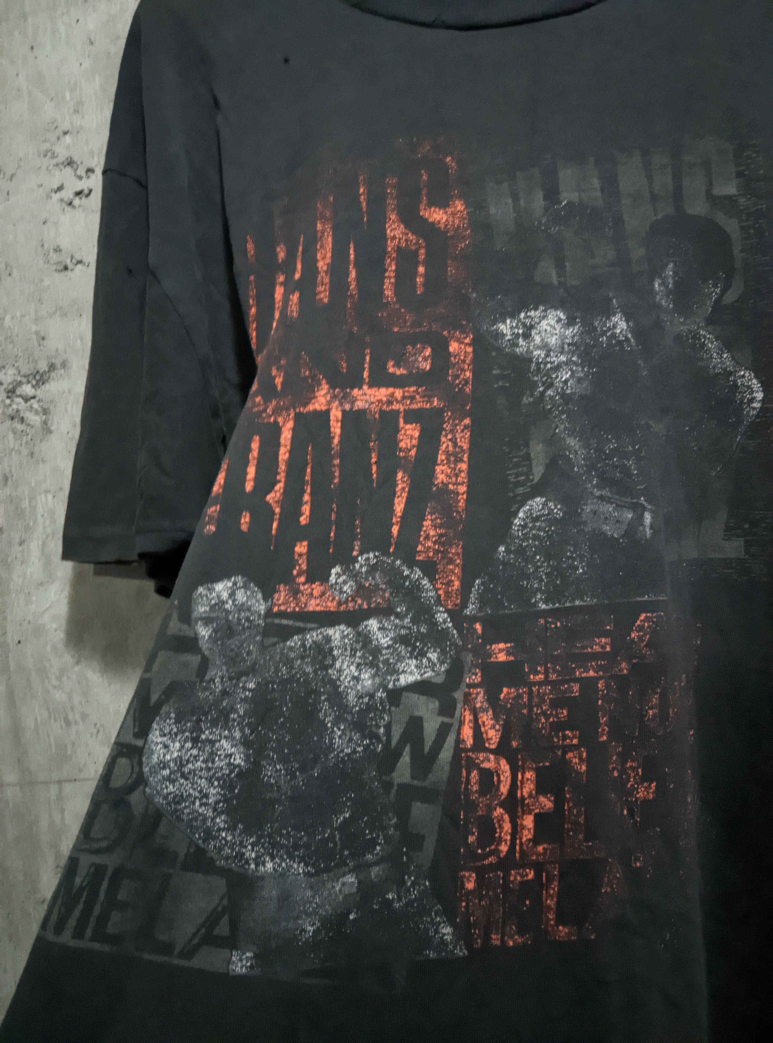 Vintage Vtg 1990 thrashed Hans and franz distressed grunge erd Size US XL / EU 56 / 4 - 2 Thumbnail