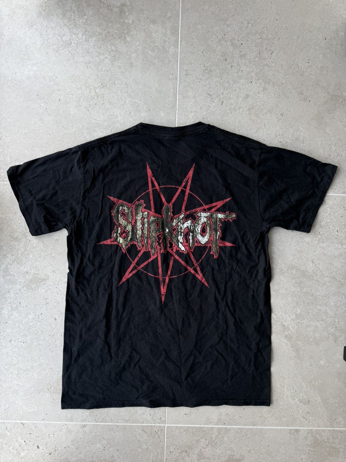 Band Tees Mens T Shirt Vintage Slipknot The Gray Chapter 2014 Size M Size US L / EU 52-54 / 3 - 2 Thumbnail