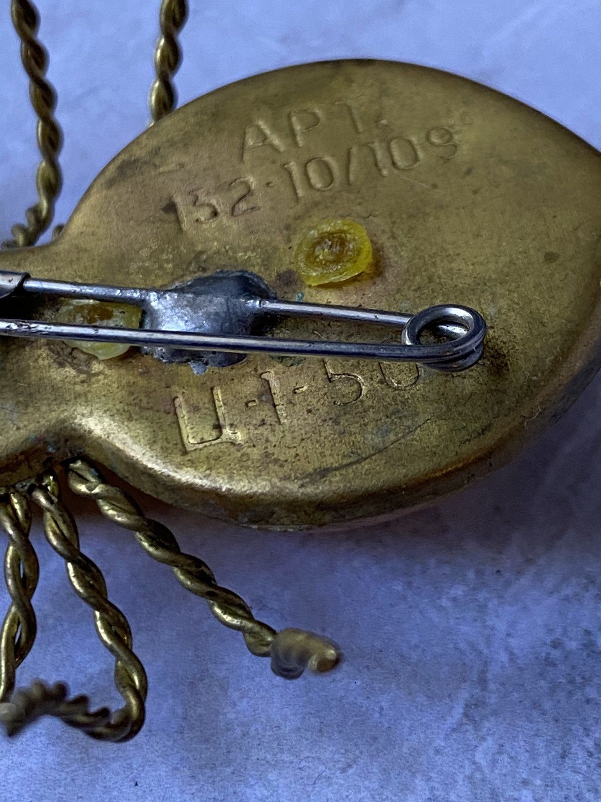Jewelry × Vintage Soviet Vintage Yellow Spider Brooch - Rare Collectible Size ONE SIZE - 8 Thumbnail