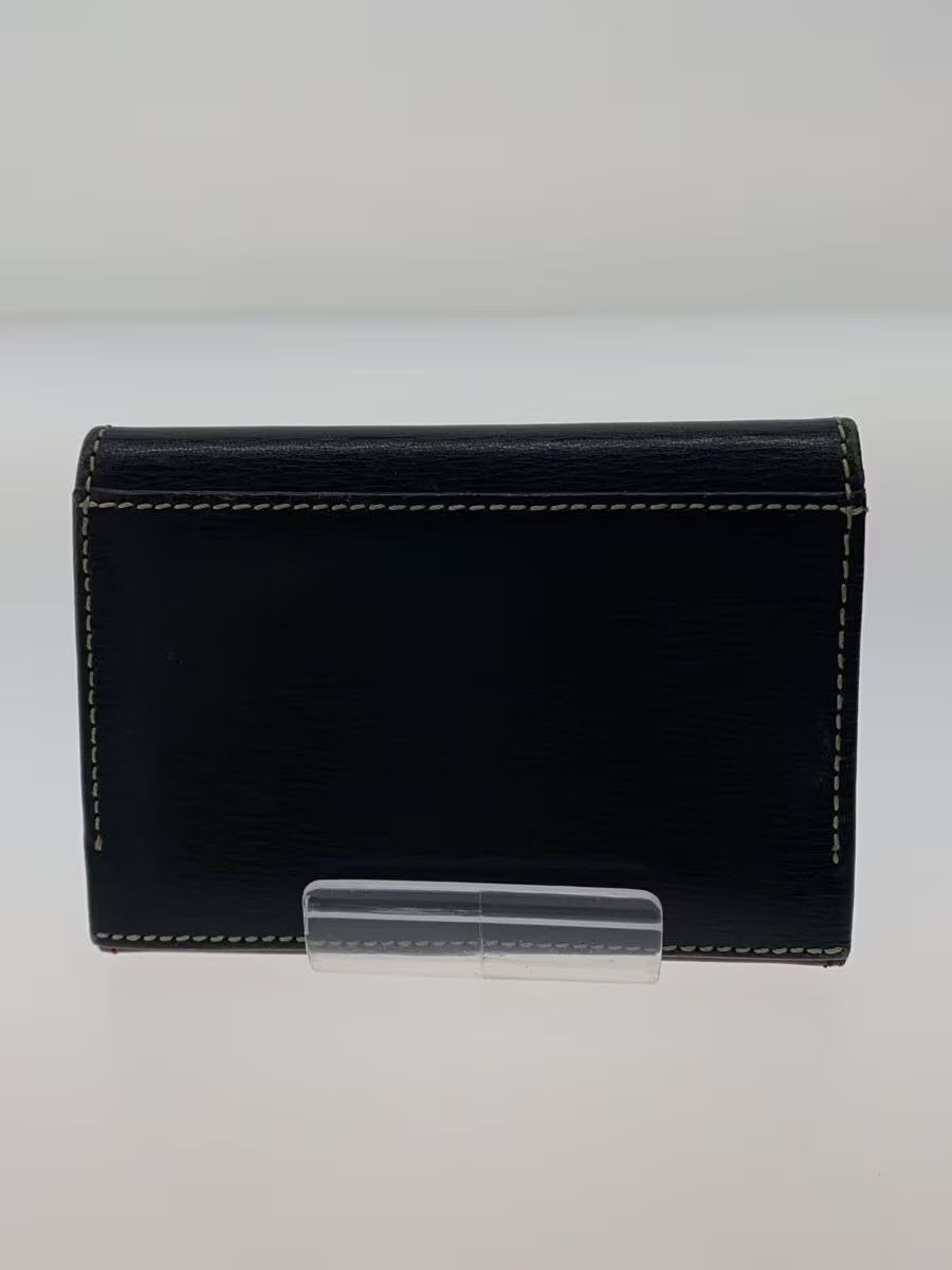 Vivienne Westwood Contrast Stitch Orb Leather Card Holder Wallet Size ONE SIZE - 2 Thumbnail