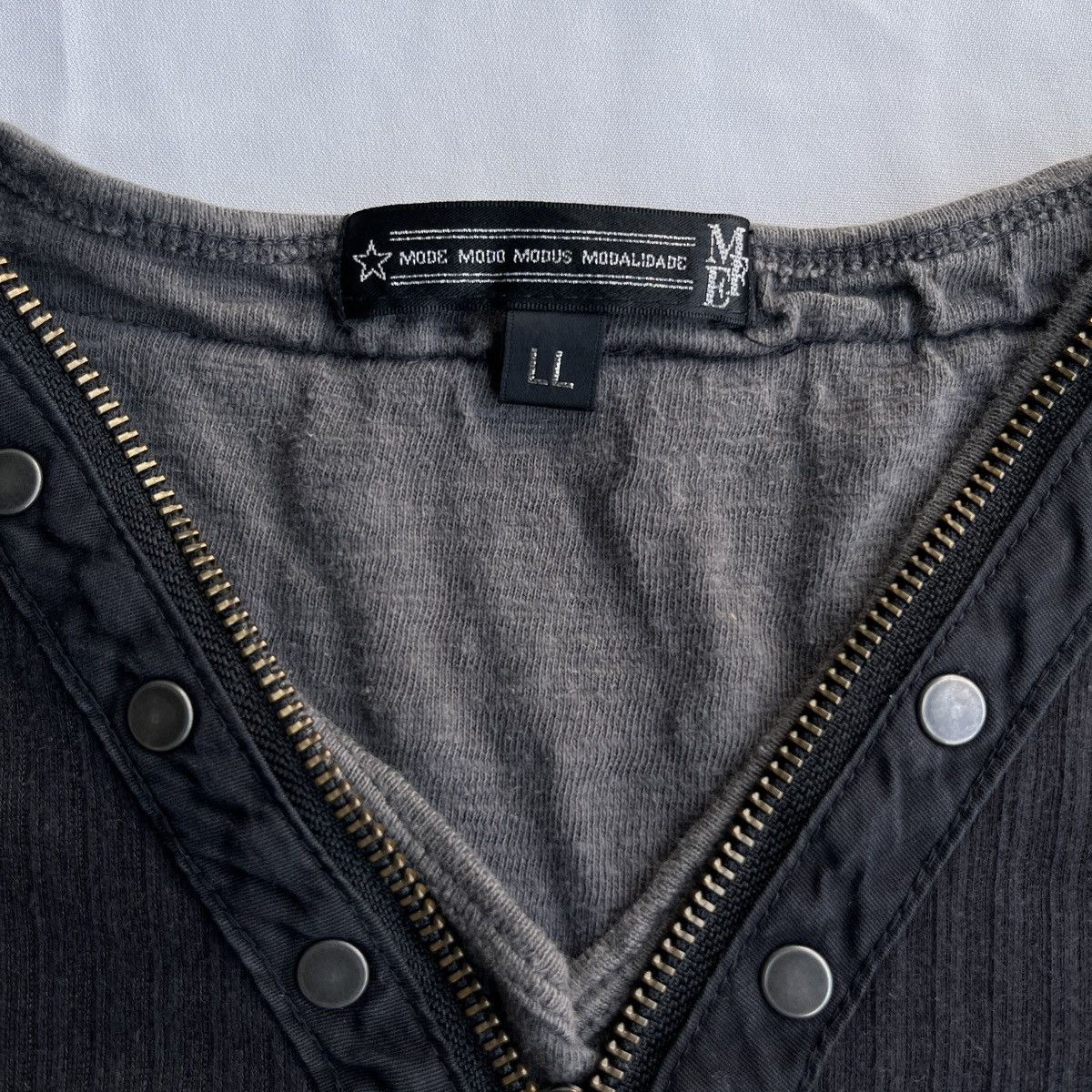 Japanese Brand Y2K Mode Modo Modus Modalidade Longsleeve Size US L / EU 52-54 / 3 - 4 Thumbnail
