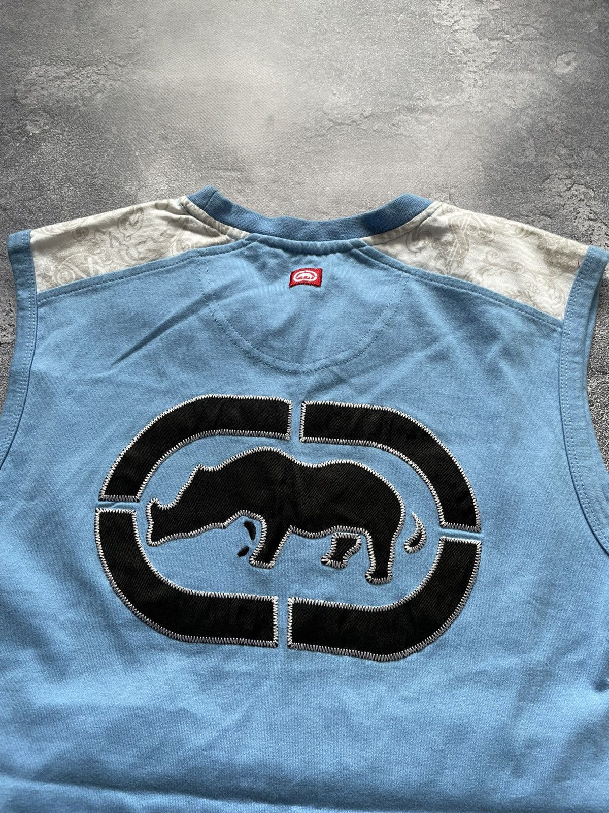 Ecko Unltd. × Vintage Vintage Ecko Unltd Big Logo Y2K Rap T Shirt Tank Tee Size US M / EU 48-50 / 2 - 8 Thumbnail