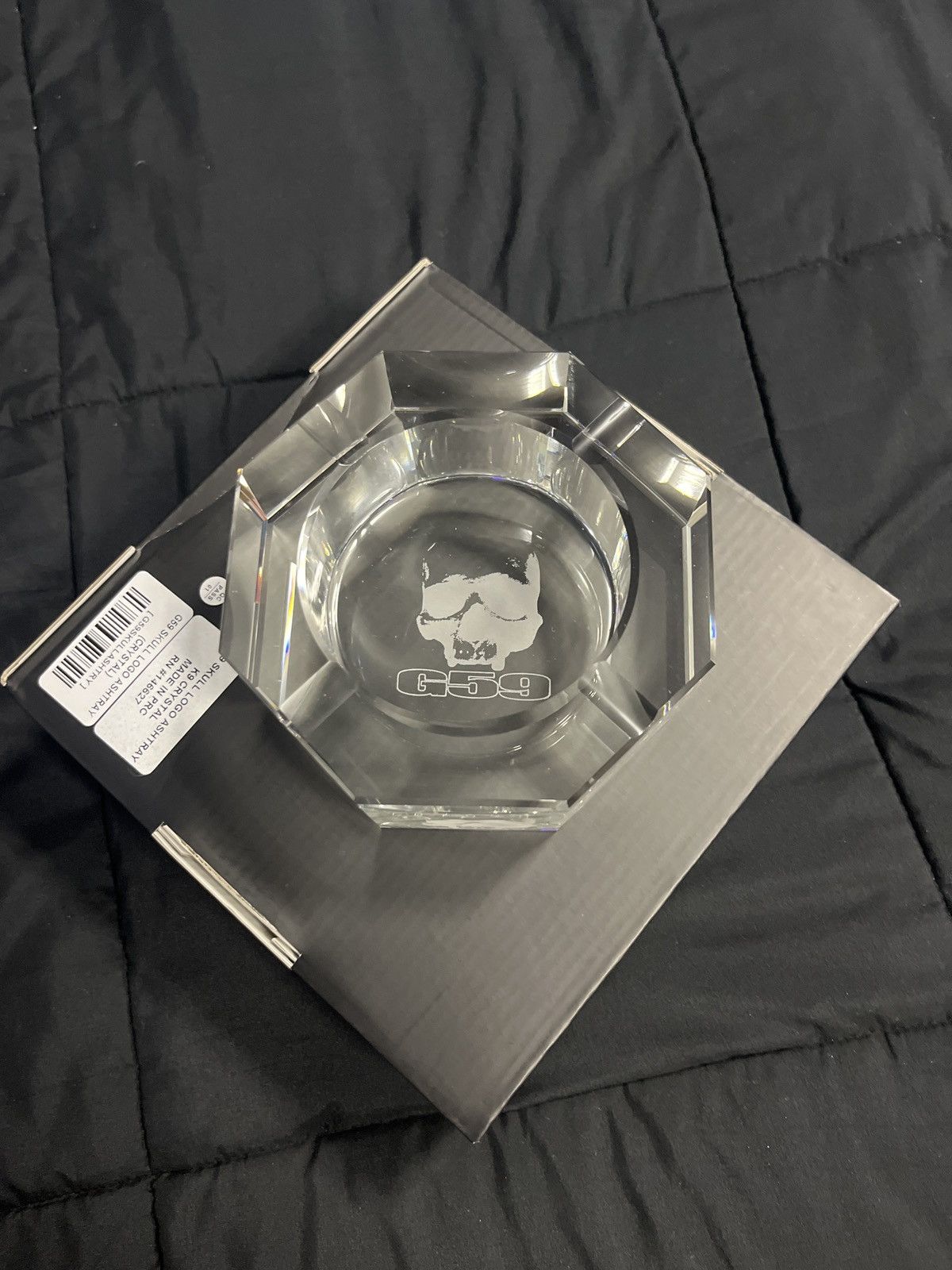 G59 Records G59 Records Logo Crystal Ashtray +FREE G59 MAGNET Size ONE SIZE - 3 Thumbnail