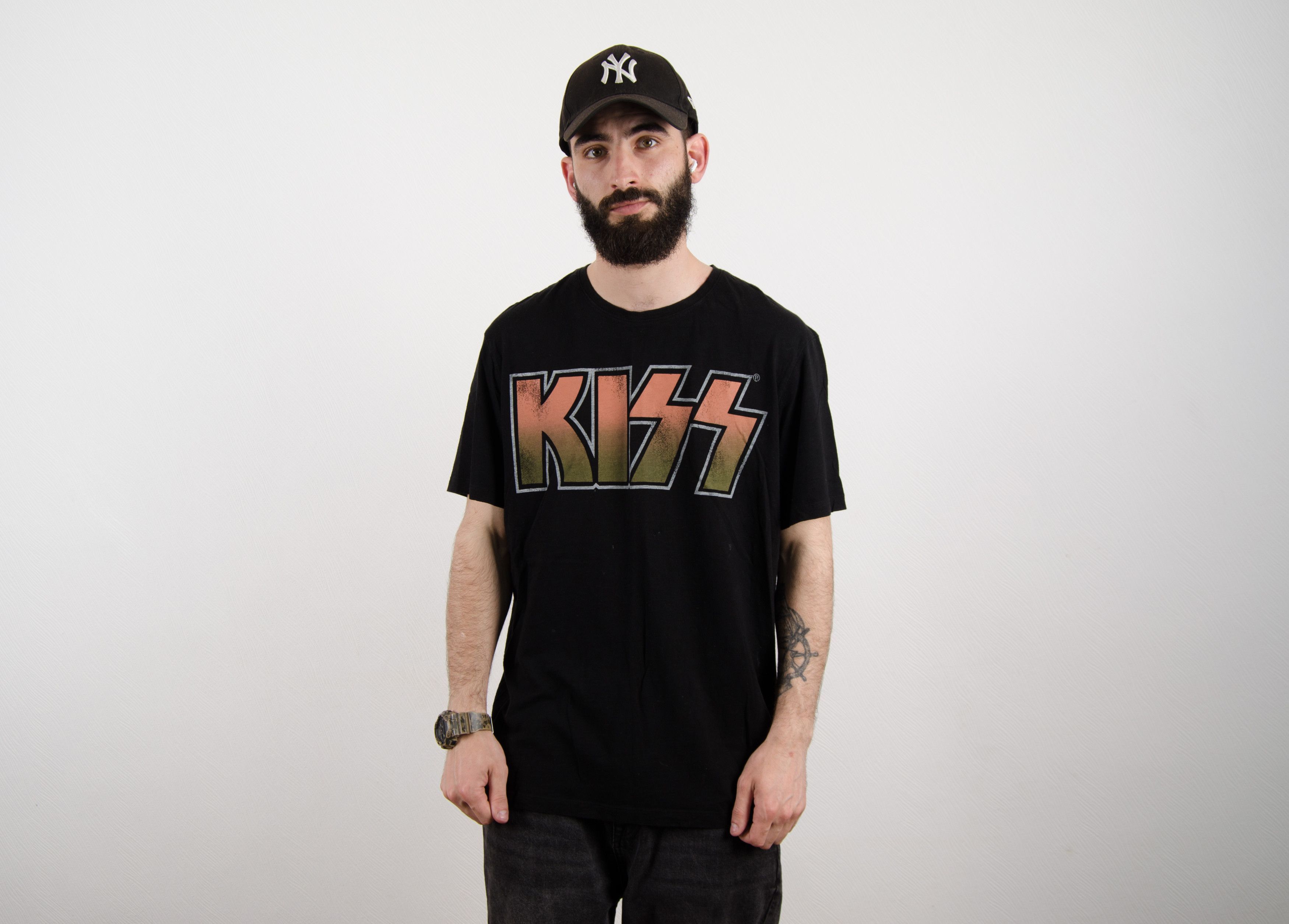 Band Tees KISS Rock Merch T Shirt Size US L / EU 52-54 / 3 - 1 Thumbnail