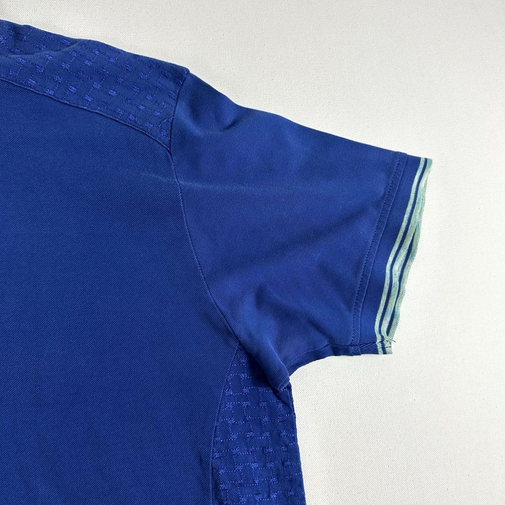 Robert Graham Robert Graham Polo Shirt Mens Large Short Sleeve Blue Classic Fit Size US L / EU 52-54 / 3 - 4 Thumbnail