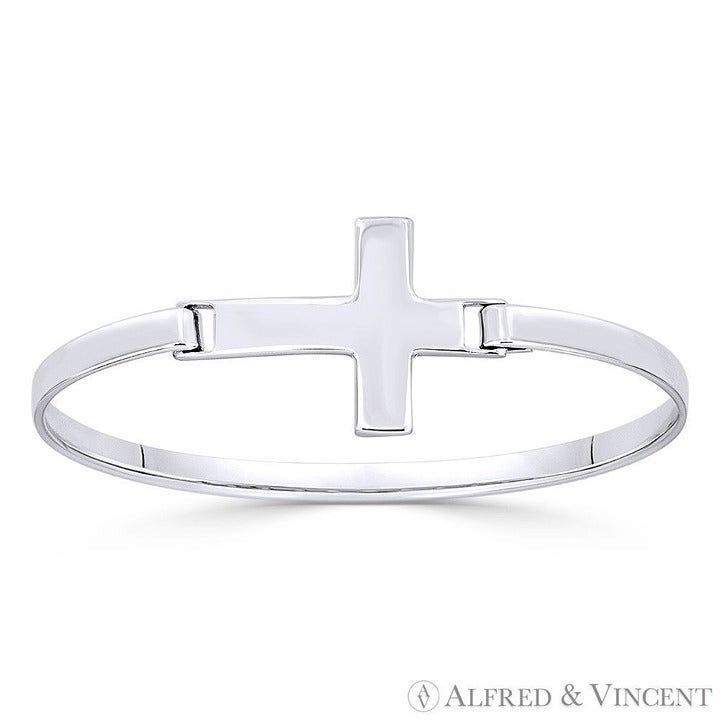 Other Latin Cross Catholic / Christian Charm Bangle Size ONE SIZE - 1 Preview