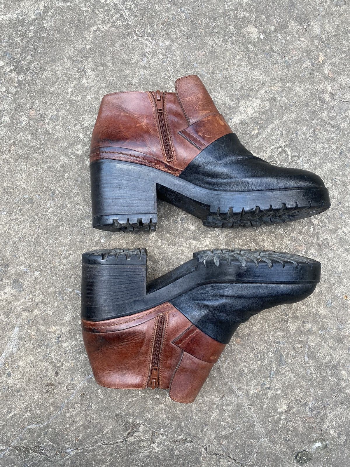 Maison Margiela Maison Martin Margiela MM6 leather ankle Boots size 40 Size US 9 / IT 39 - 11 Thumbnail