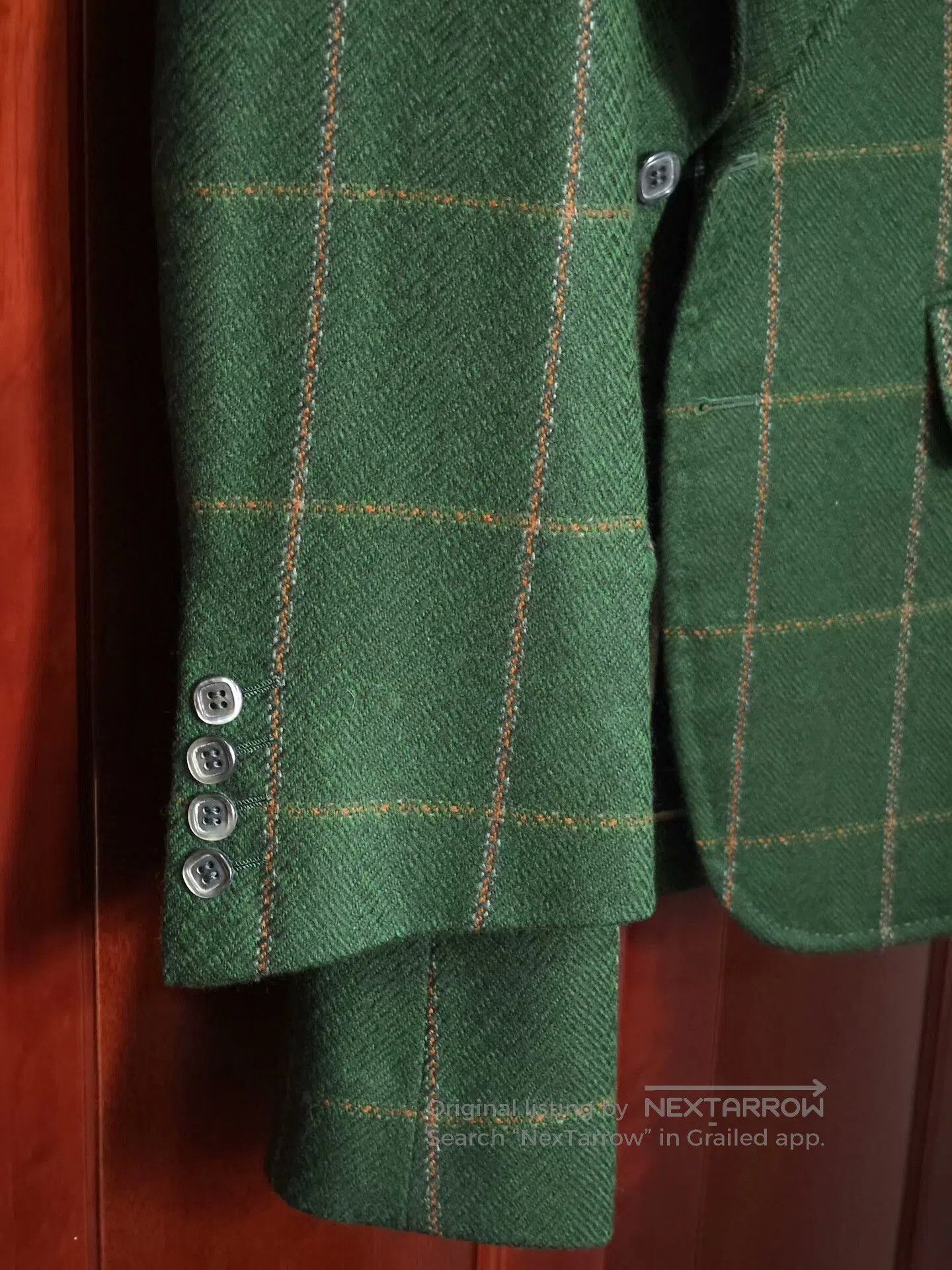 Austin Reed Custom Welsh Wool Blazer Suit. Size US S / EU 44-46 / 1 - 4 Thumbnail