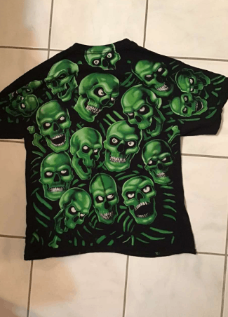 Liquid Blue × Supreme Y2K liquid blue green skull shirt Size US L / EU 52-54 / 3 - 2 Thumbnail