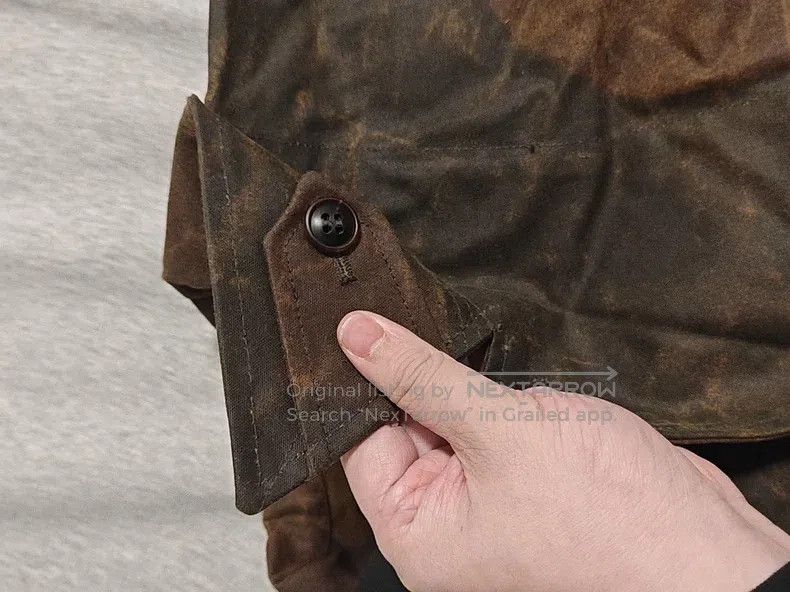 Nigel Cabourn Nigel Cabourn Main Line Reproduction WWII Waxed Cloth Oilc Size US M / EU 48-50 / 2 - 5 Thumbnail