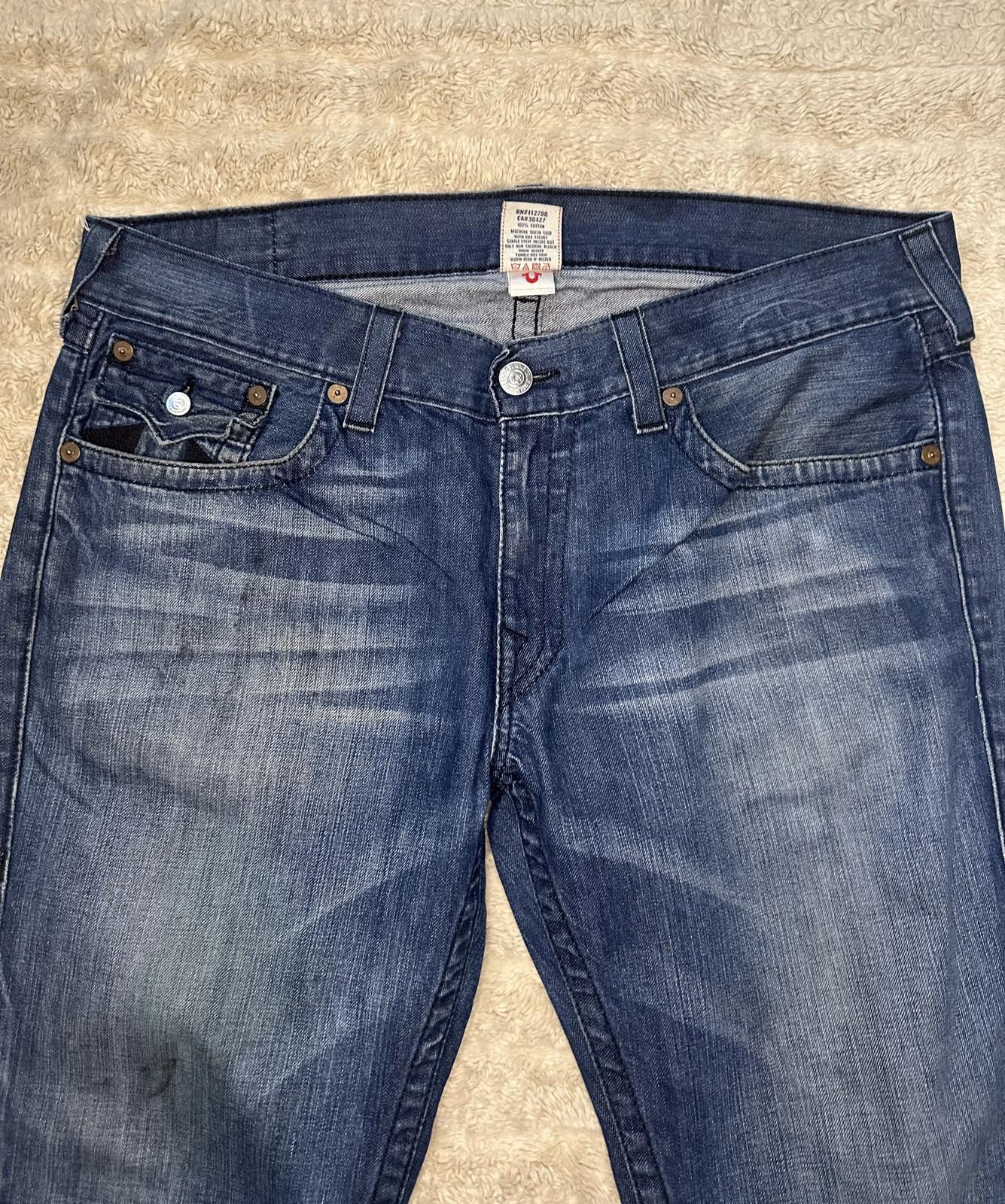 True Religion True Religion Y2K Black Cornell straight jeans Size 38 Size US 38 / EU 54 - 2 Thumbnail