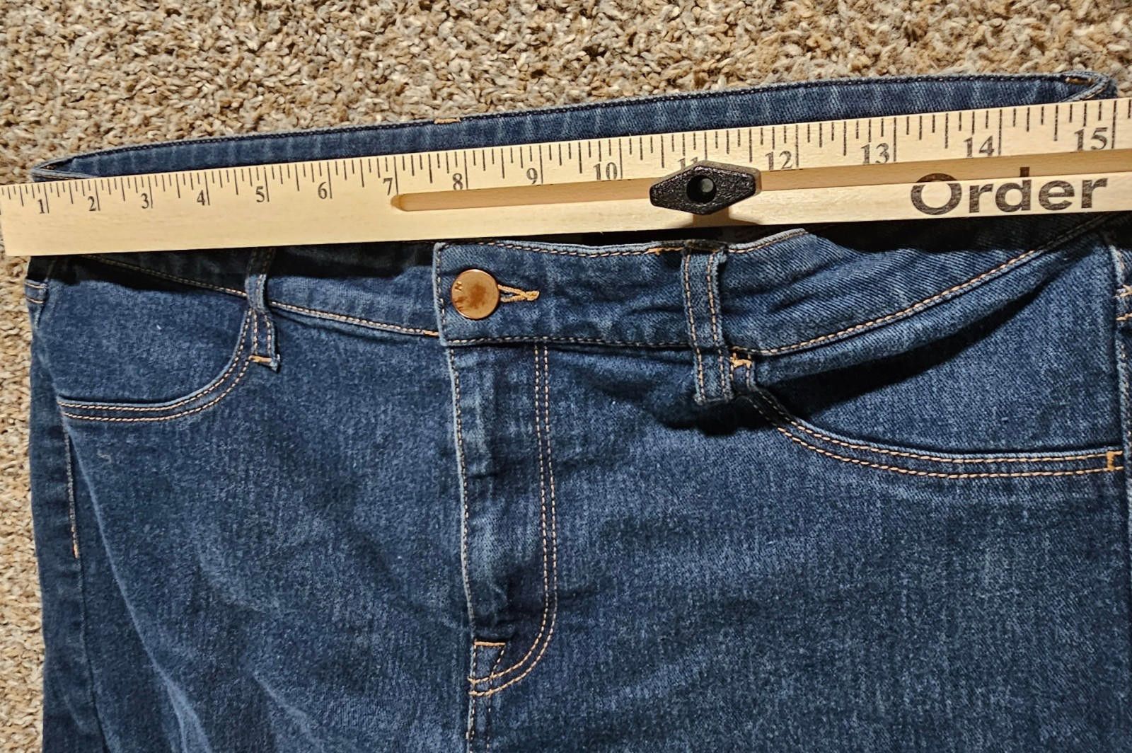 H&M &Denim by H&M Women Slim Jeans Size 30 Skinny Ankle Size 30" / US 8 / IT 44 - 4 Thumbnail