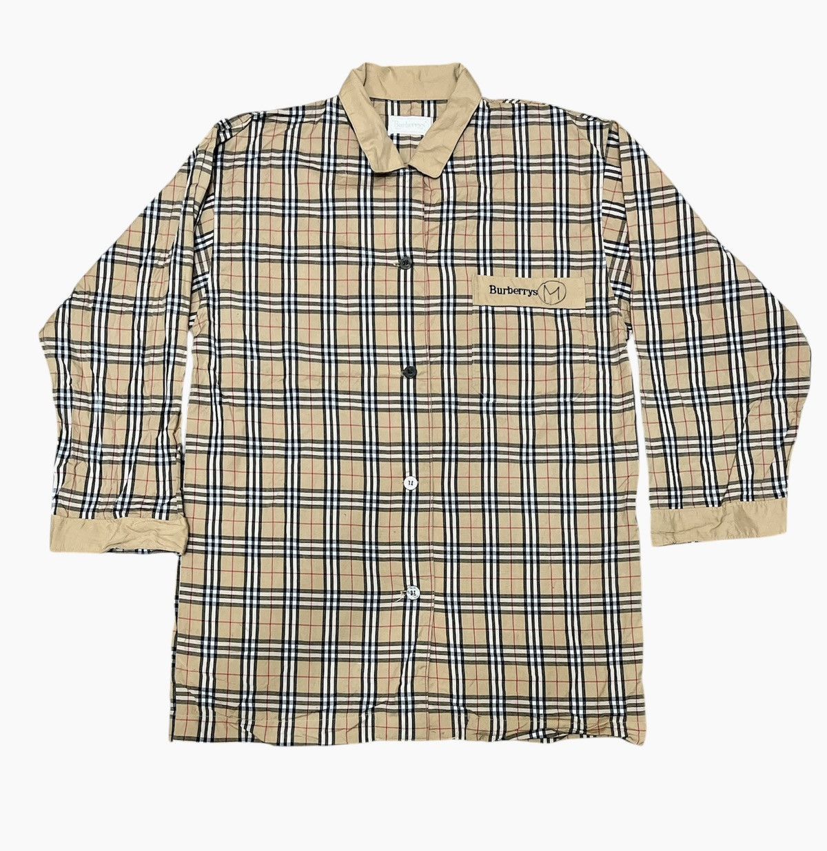 Burberry Burberry NovaCheck Pyjama Button Up shirt Size US M / EU 48-50 / 2 - 1 Thumbnail