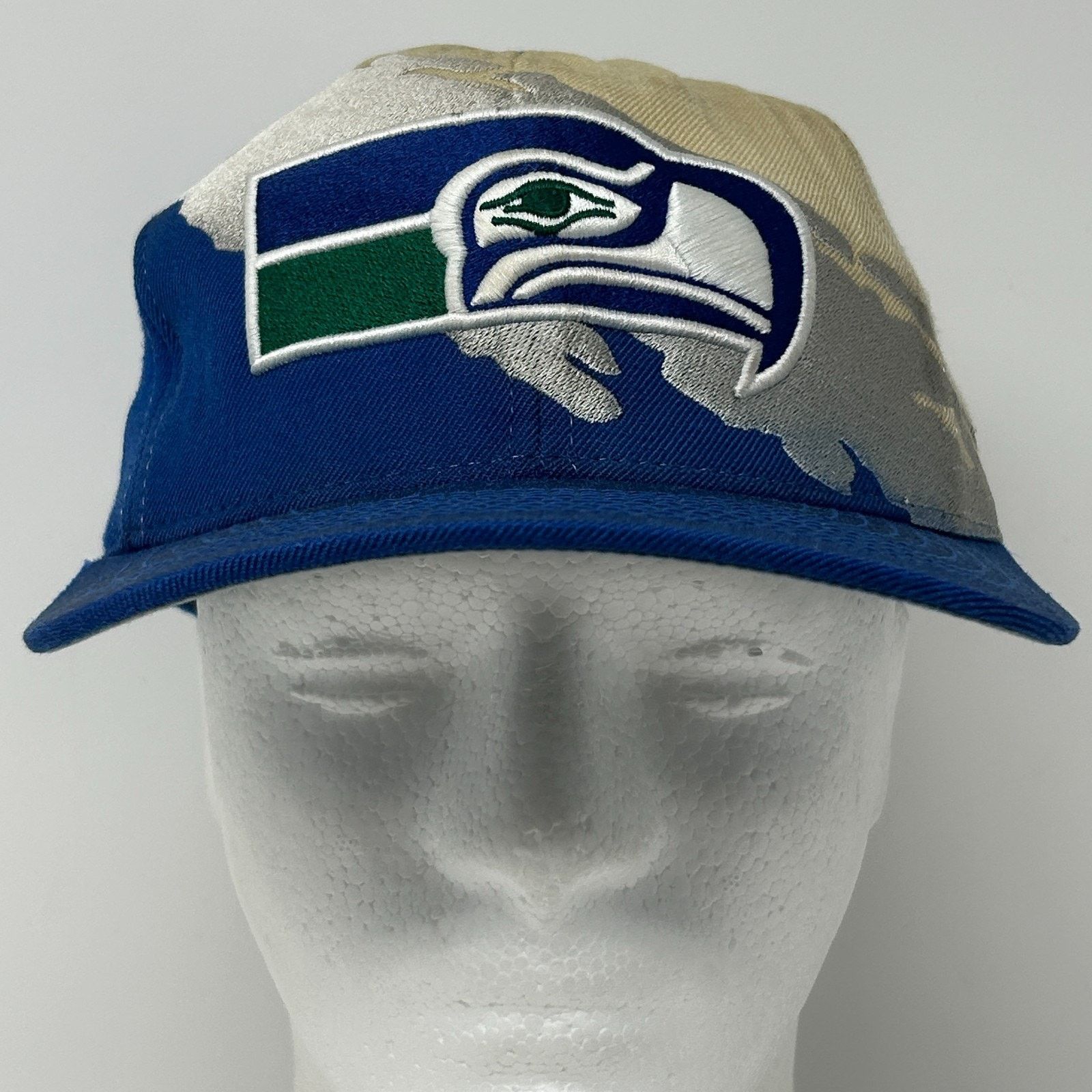 Mitchell & Ness Seattle Seahawks Splash Hat Baseball Cap Mitchell and Ness Size ONE SIZE - 2 Thumbnail