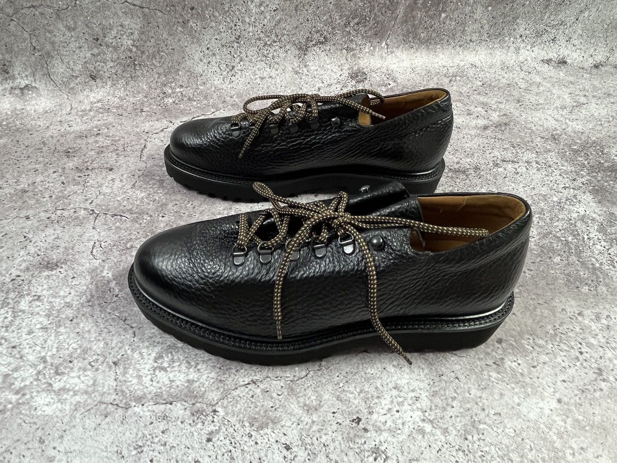 Jacques Soloviere Jacques Solovière Paris Black Leather Derby Shoes Oxfords Size US 15 / EU 48 - 5 Thumbnail