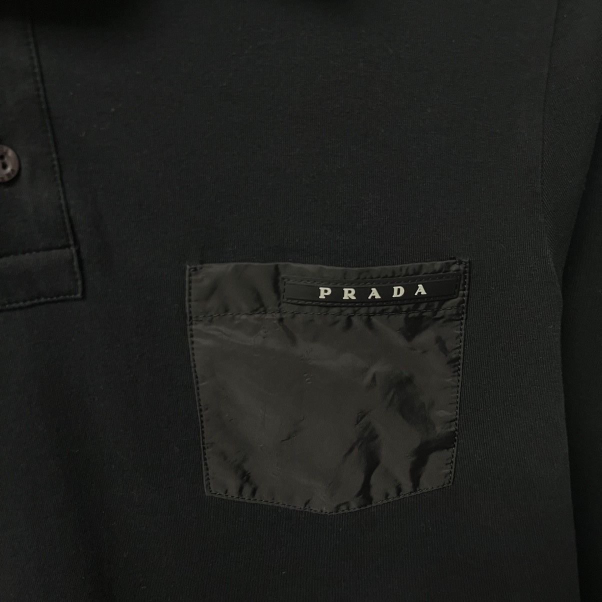 Prada Prada Red Tab Polo Longsleeve Size US M / EU 48-50 / 2 - 6 Thumbnail