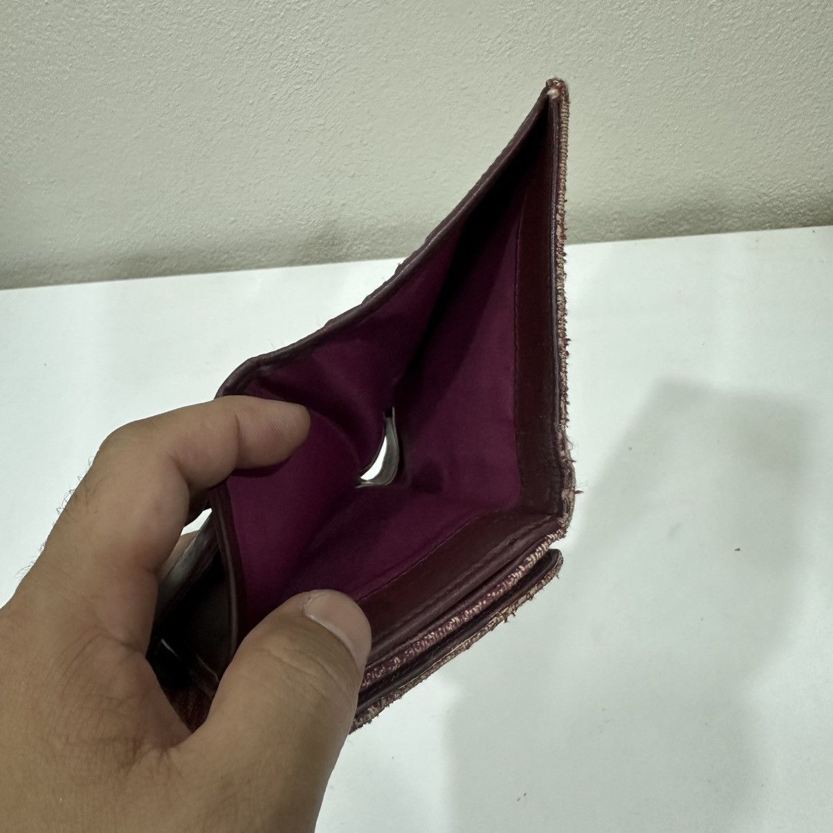 Dior ‼️YES‼️ CHRISTIAN DIOR RED TROTTER BIFOLD WALLET Size ONE SIZE - 10 Thumbnail