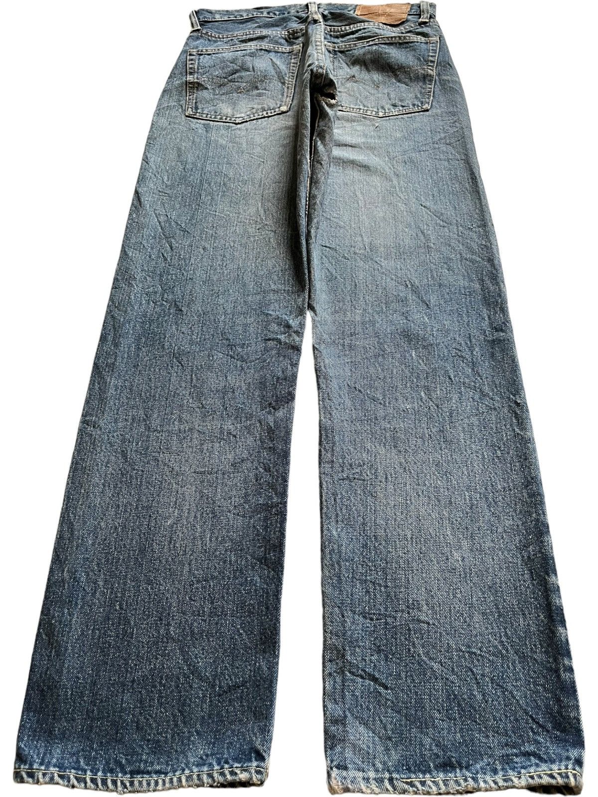 Levi's True Vintage 60s Levis 501 Selvedge Bartacks Jeans Button 6 Size US 28 / EU 44 - 3 Thumbnail