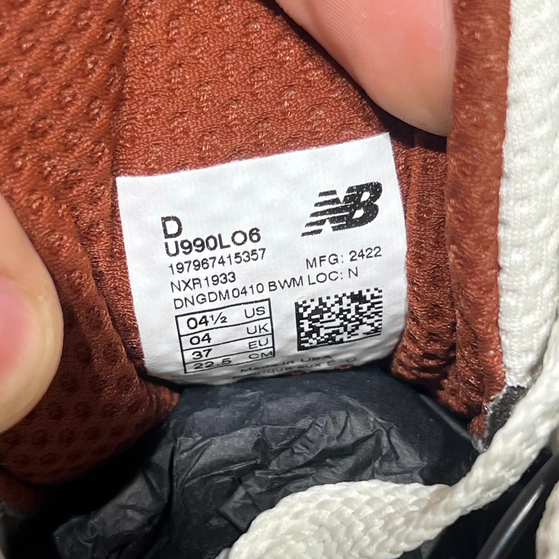 Loro Piana Loro Piana x New Balance NB 990 V6 Gray 37 Size US 6 / IT 36 - 8 Thumbnail
