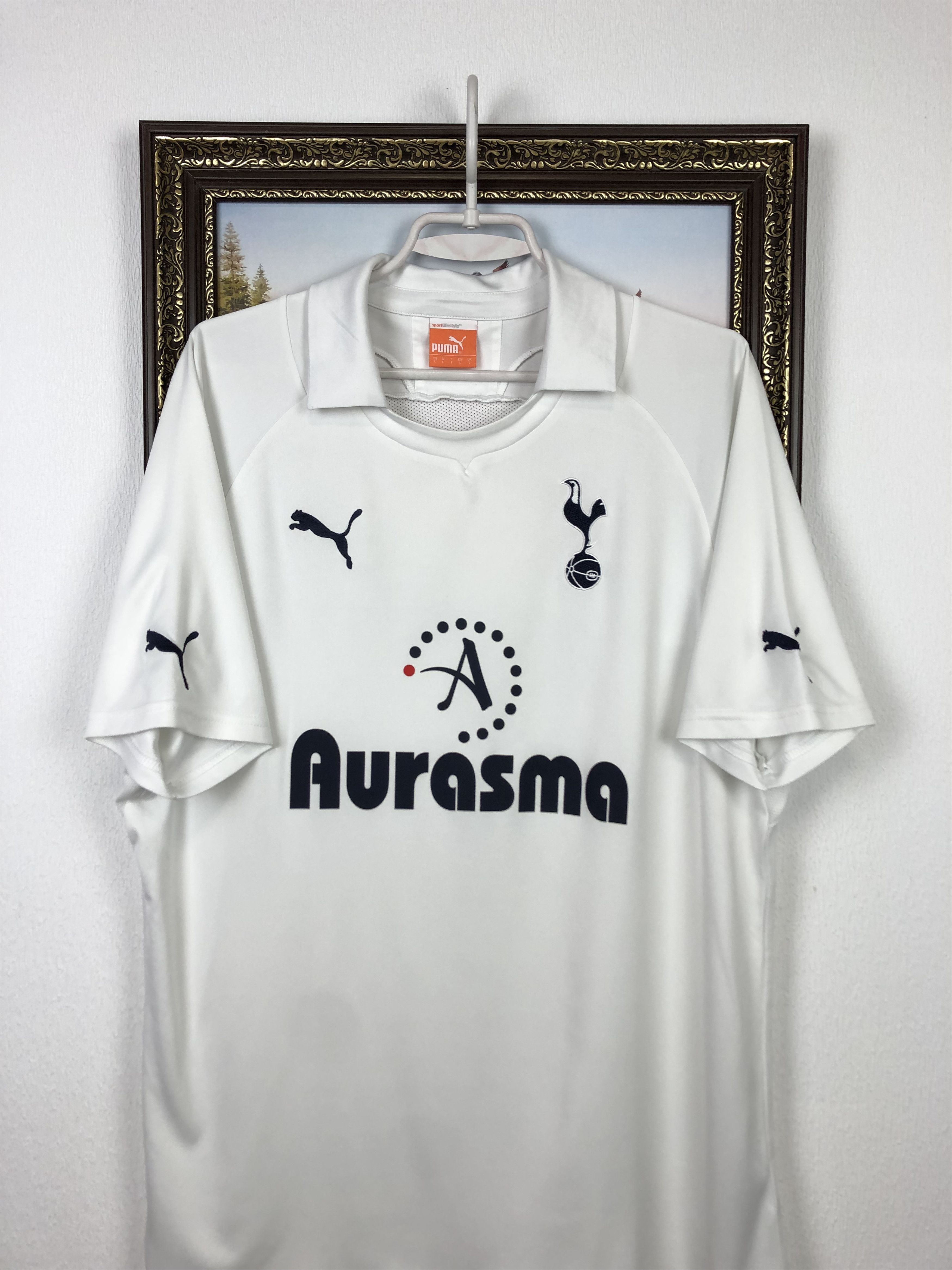 Puma Tottenham Hotspur football shirt 2011 Soccer Puma Tee Size US L / EU 52-54 / 3 - 2 Thumbnail