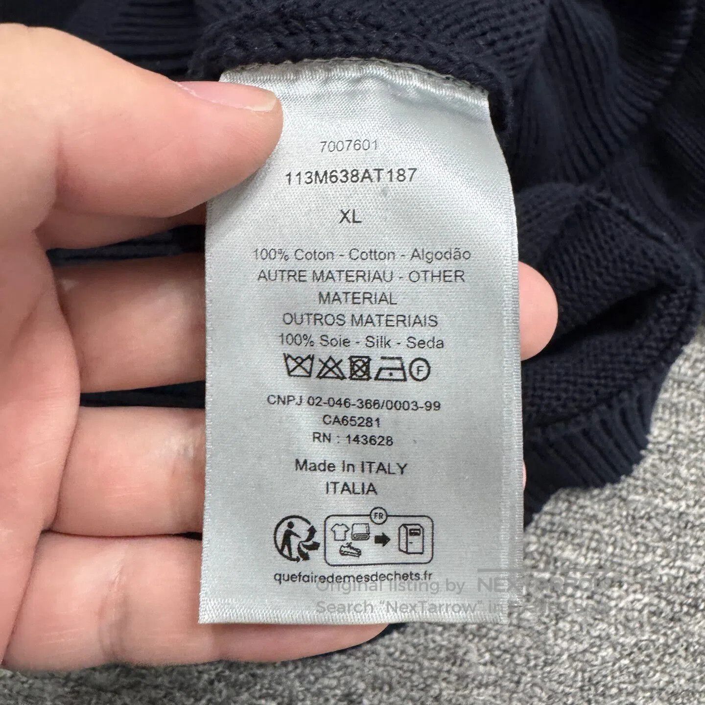 Dior #REF! Size US XL / EU 56 / 4 - 5 Thumbnail