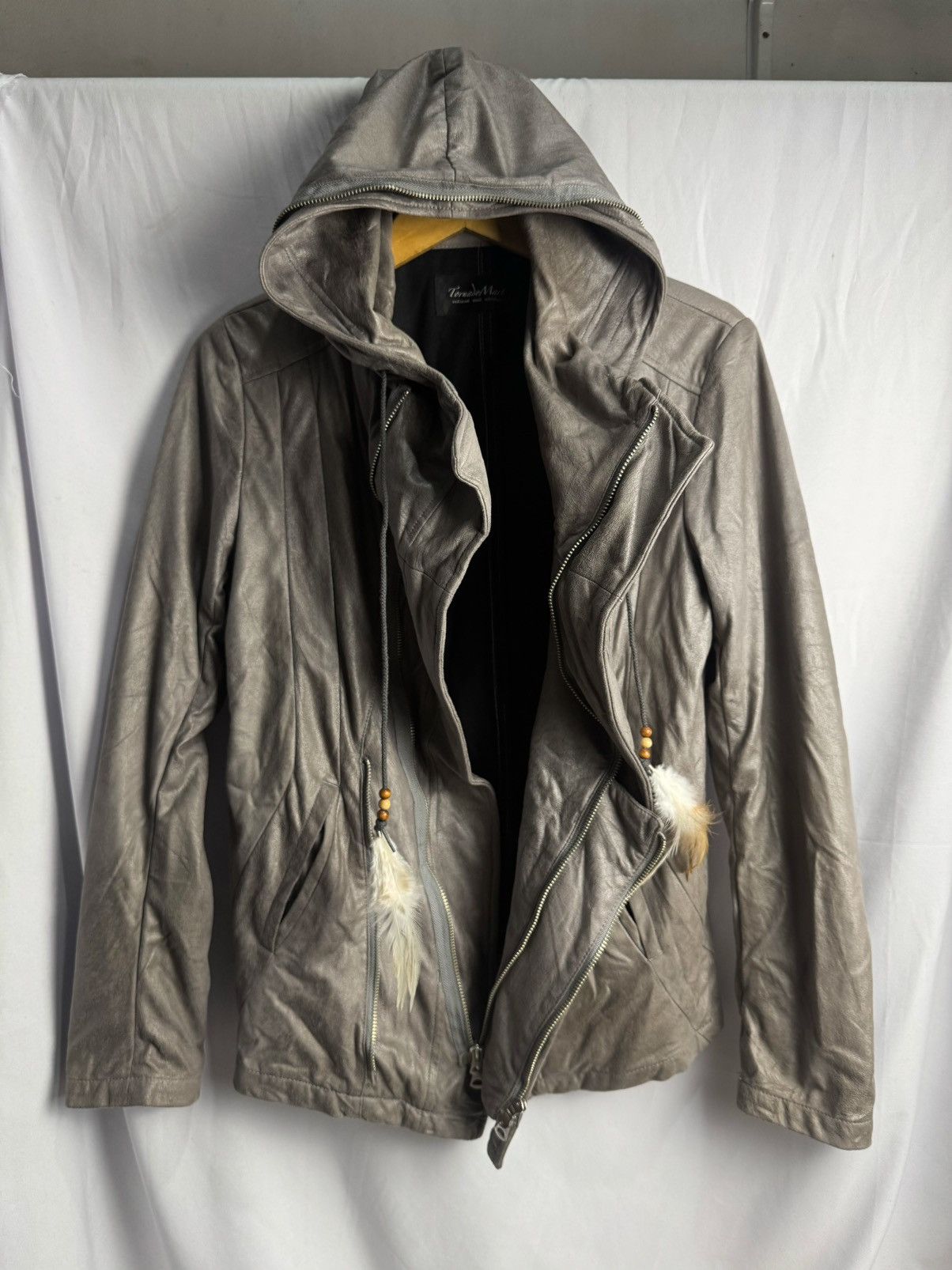Tornado Mart Tornado Mart Asymmetrical Jacket Bono Lgb Styled Size US M / EU 48-50 / 2 - 3 Thumbnail