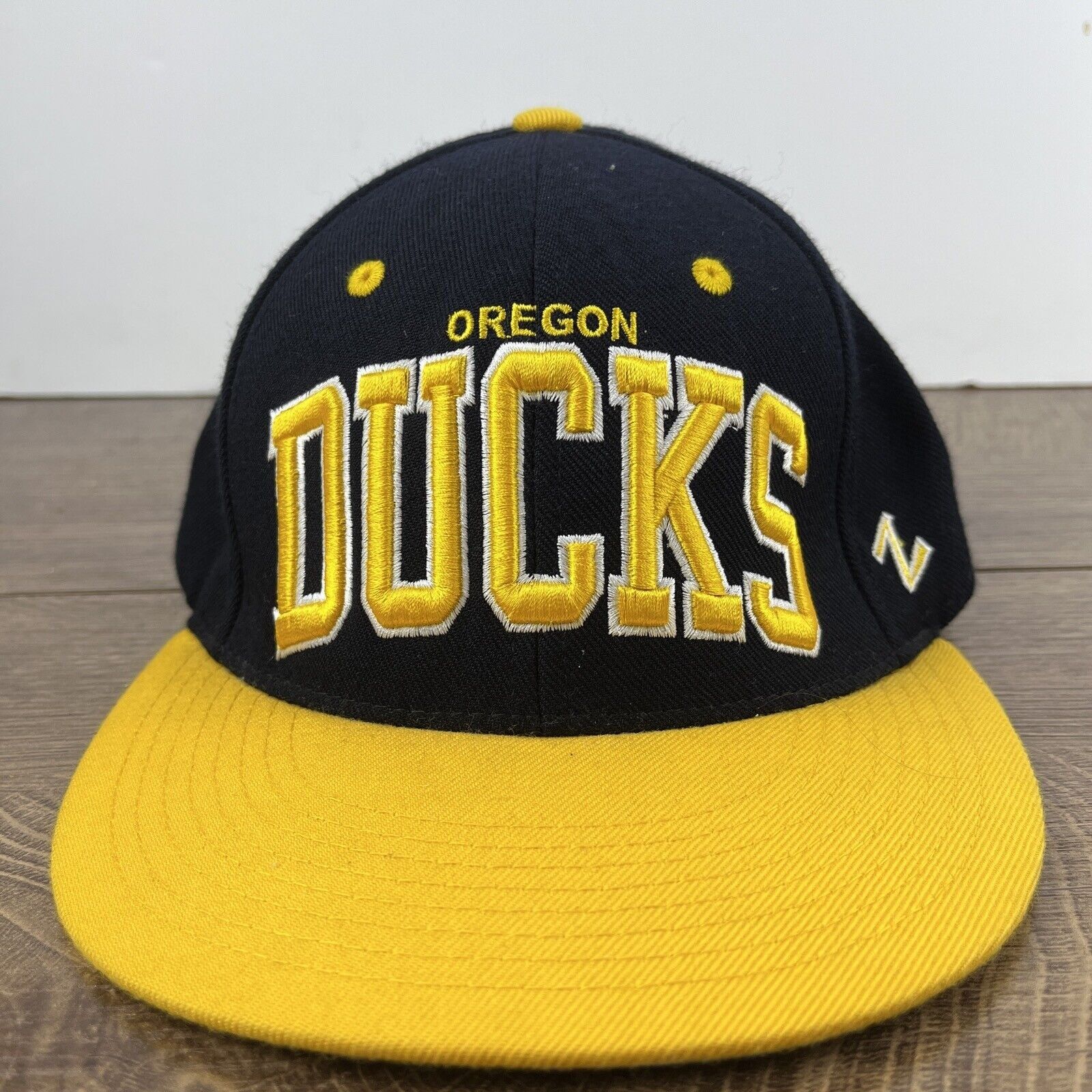 Other Oergon Ducks Hat NCAA Ducks Black Hat Snapback Adjustable Ad Size ONE SIZE - 3 Thumbnail