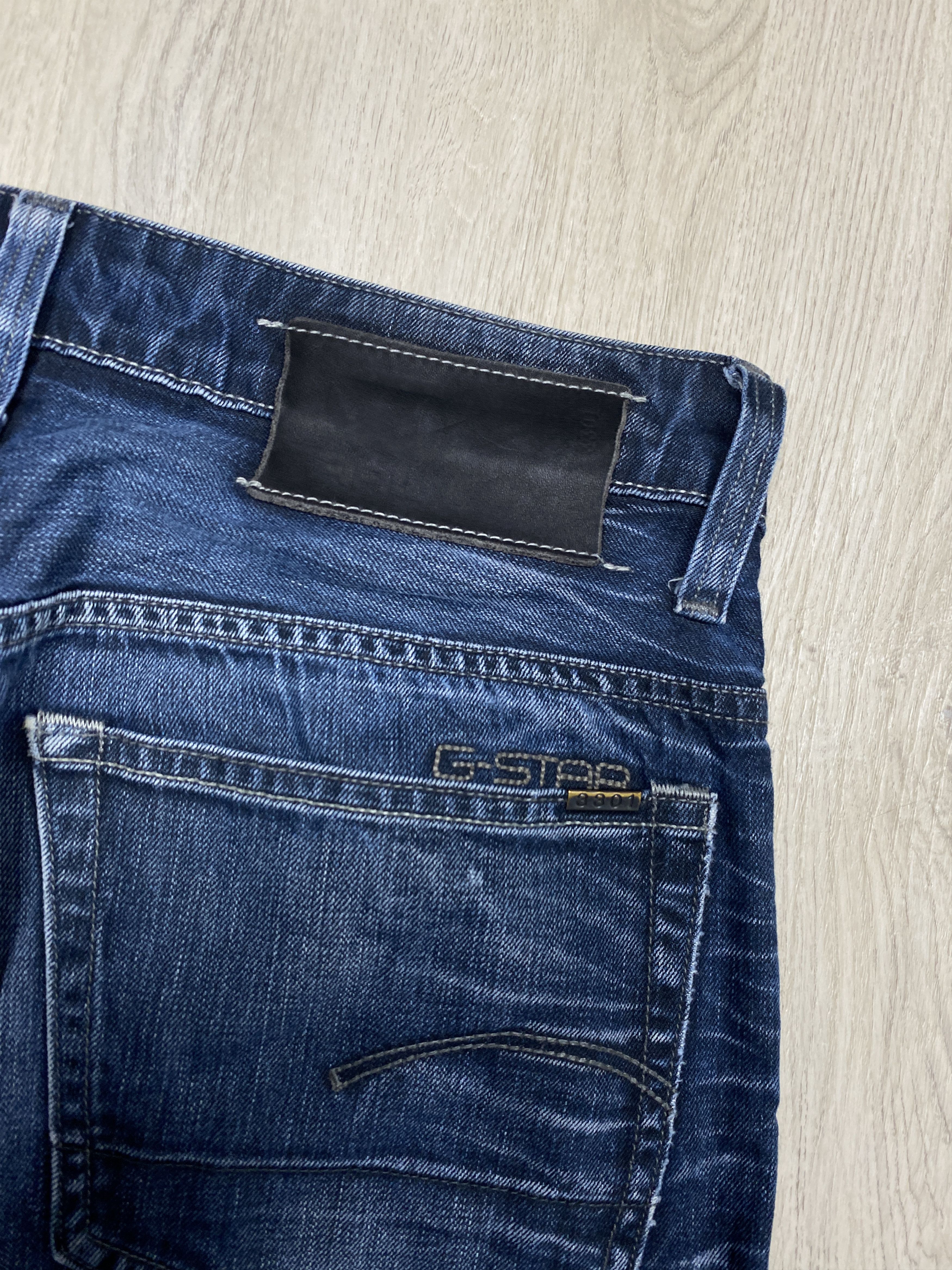 G-Star G Star Raw Low Tapered Mens Denim Pants Jeans Gstar Size US 29 - 7 Thumbnail