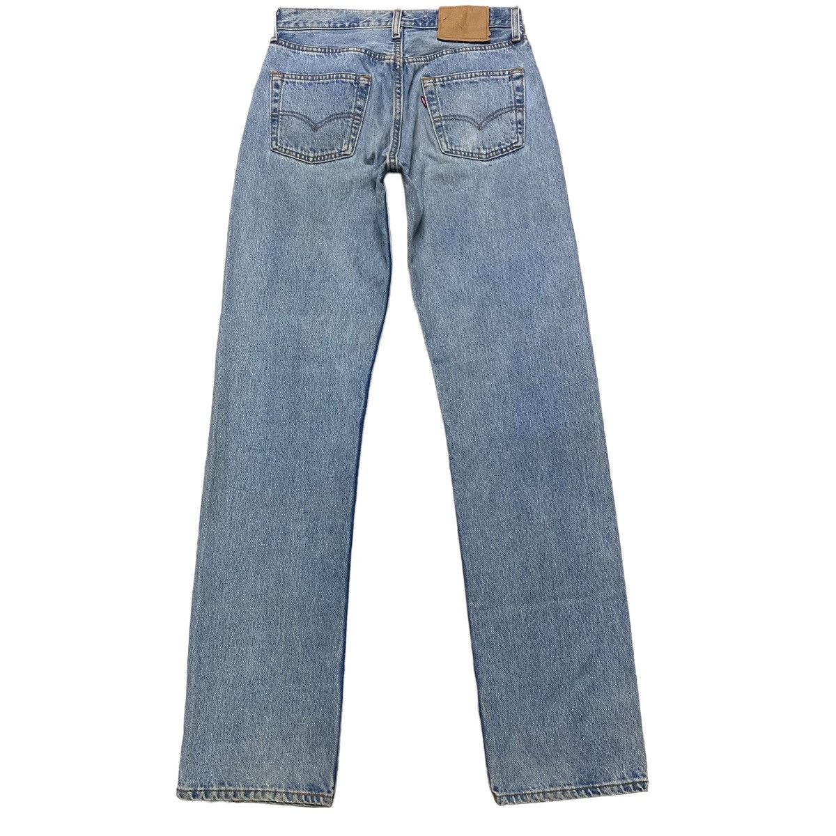 Levi's Vintage Levis 501 Light Blue Jeans Made in USA Size US 29 - 2 Thumbnail