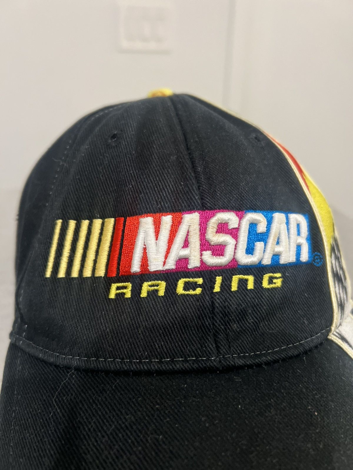 NASCAR × Vintage Vintage NASCAR Racing Dad Hat 90s Y2K Adjustable Strap Size ONE SIZE - 1 Thumbnail